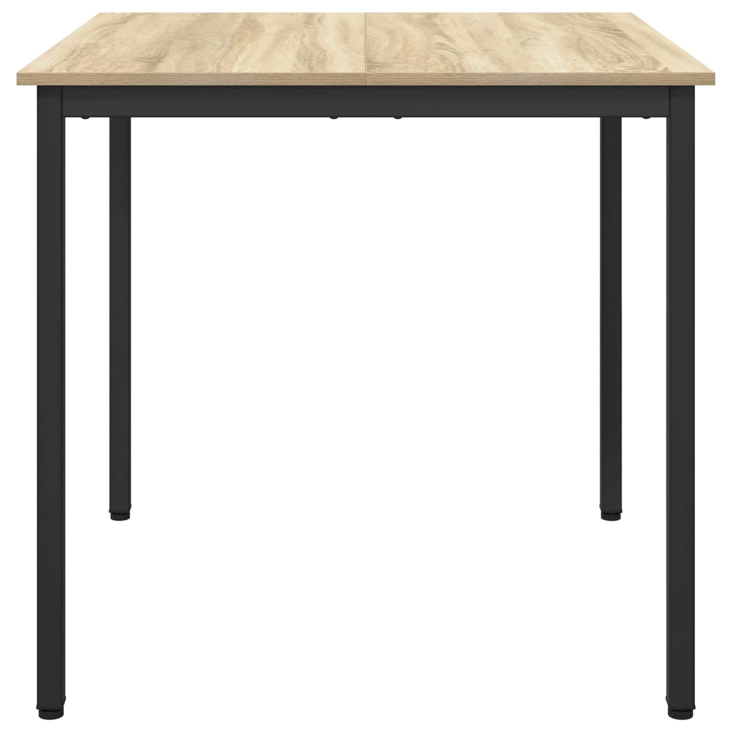 vidaXL Dining Tables 80 x 80 x 75 cm Engineered Wood Sonoma Oak Square 6