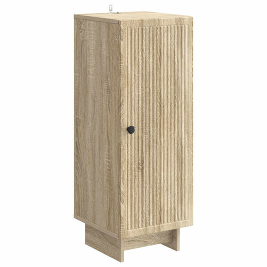 vidaXL Sideboard Sonoma Oak 33 x 34.5 x 90 cm Engineered Wood 2