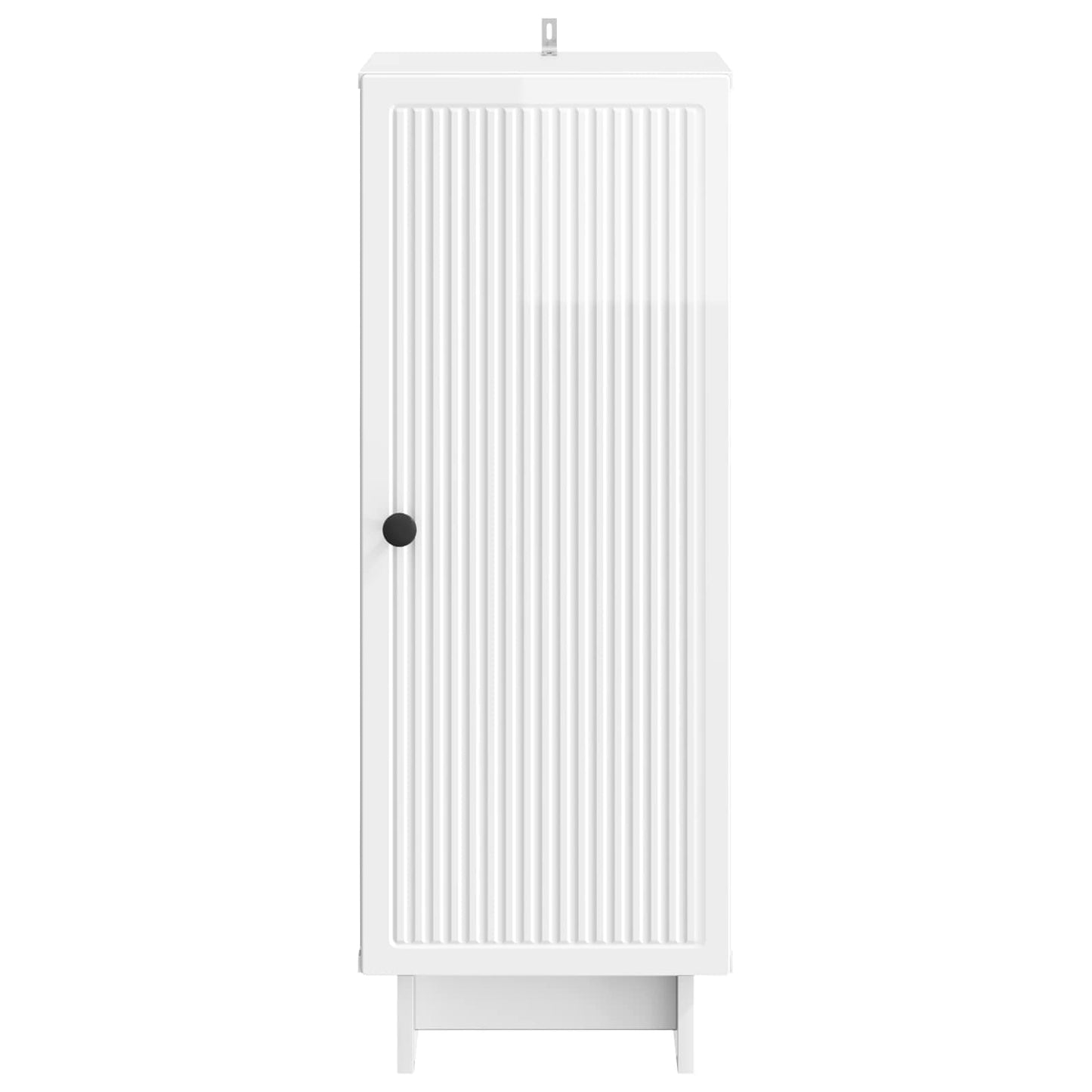 vidaXL Sideboard High Gloss White 33 x 34.5 x 90 cm Engineered Wood 6