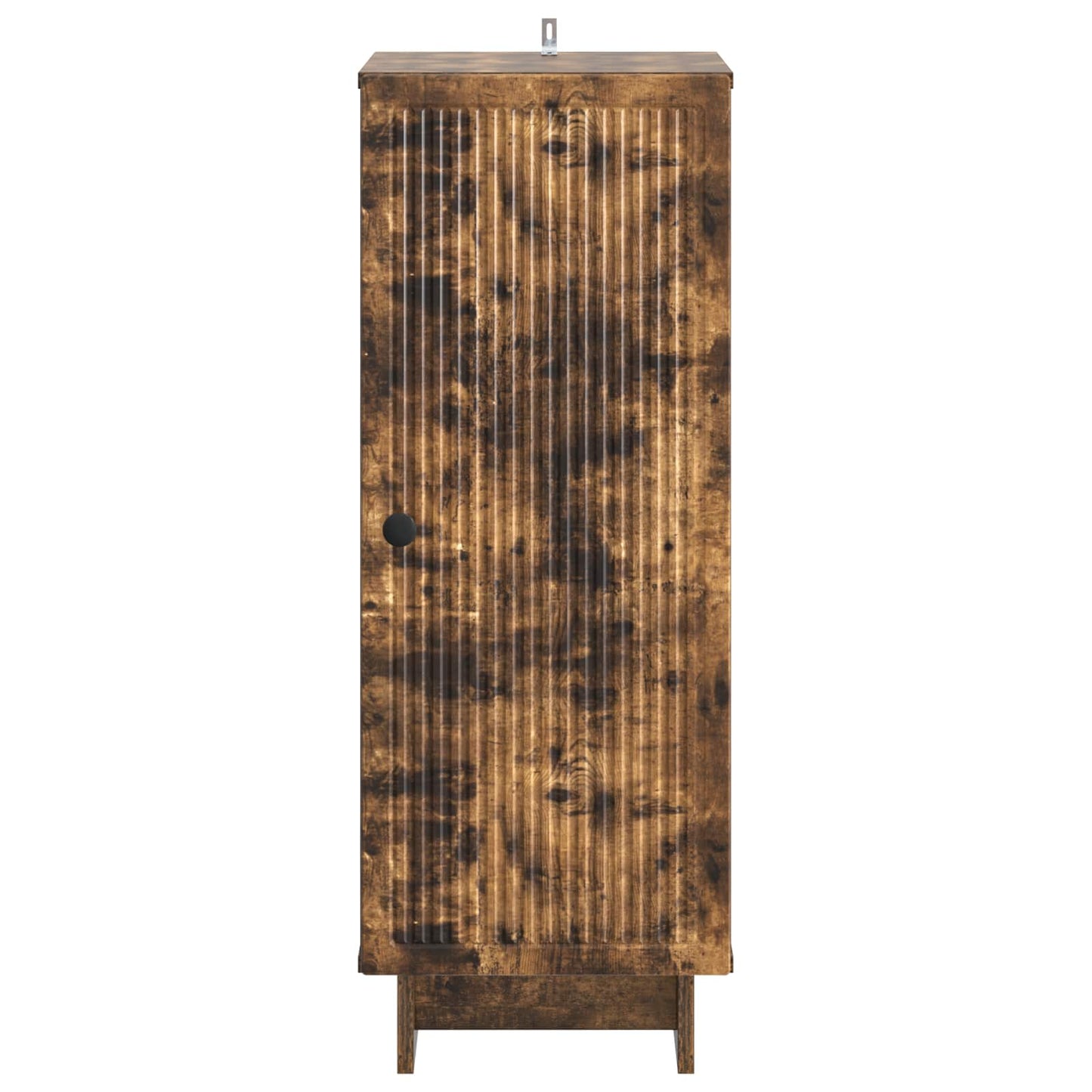 vidaXL Sideboard Smoked Oak 33 x 34.5 x 90 cm Engineered Wood 6