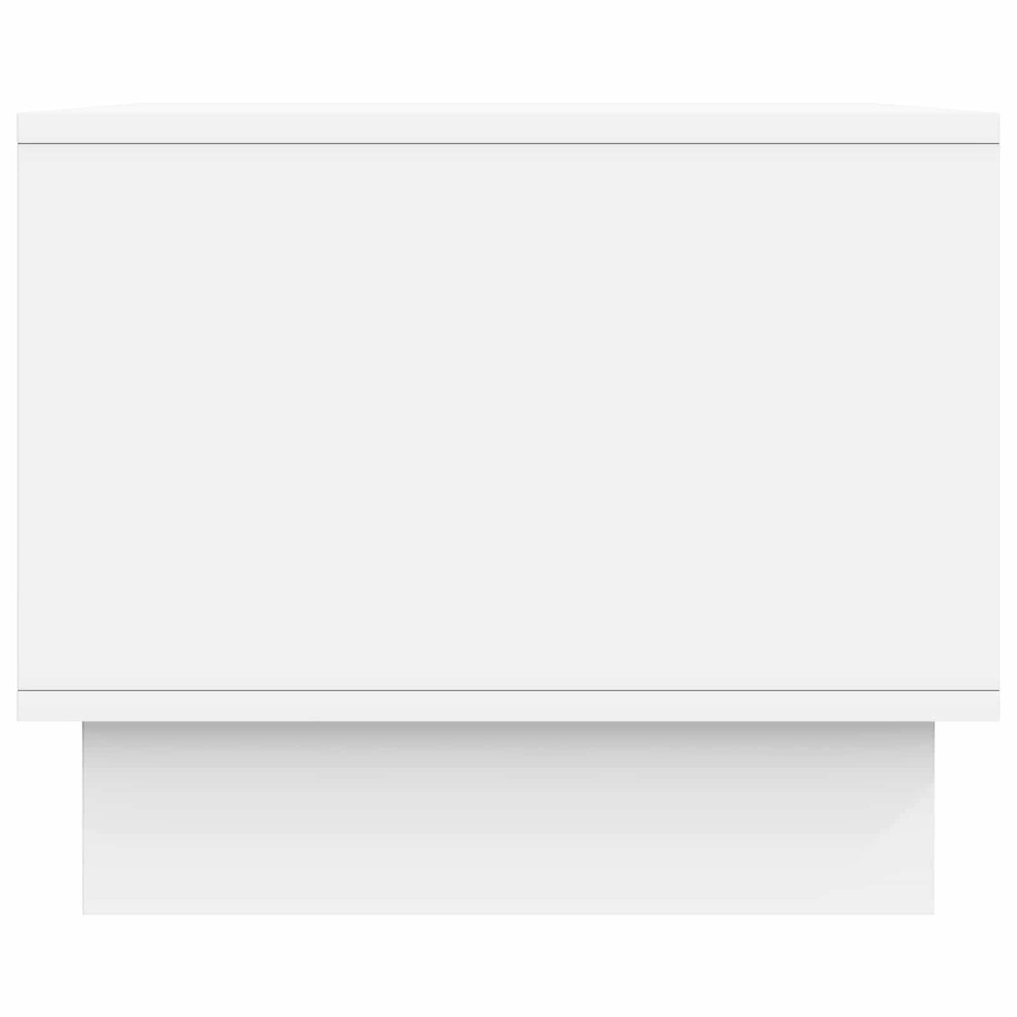 vidaXL Coffee Table White 90 x 50 x 40 cm Engineered Wood 6