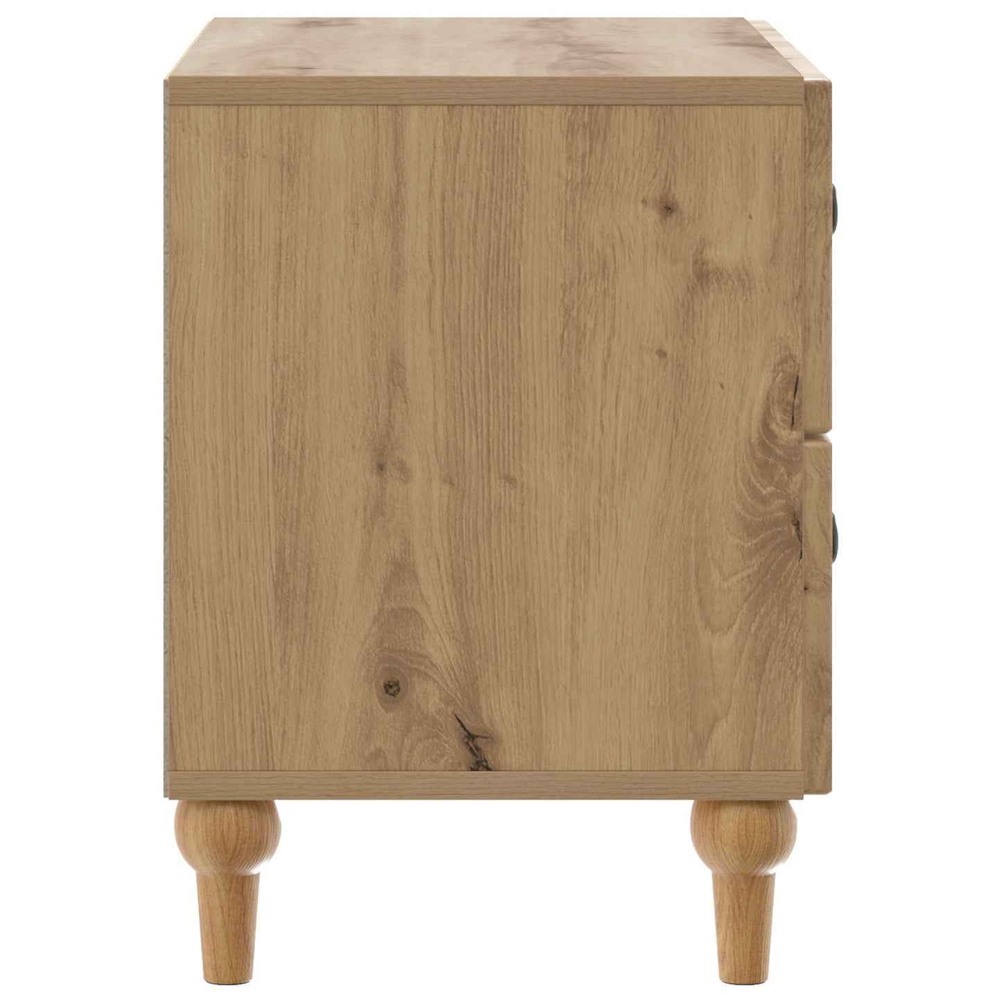 vidaXL Bedside Cabinet Artisan Oak 62 x 34.5 x 48 cm Engineered Wood 6