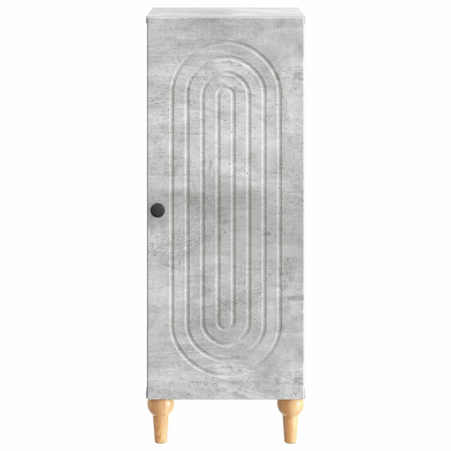 vidaXL Sideboard Concrete Grey 33 x 34.5 x 90 cm Engineered Wood 6