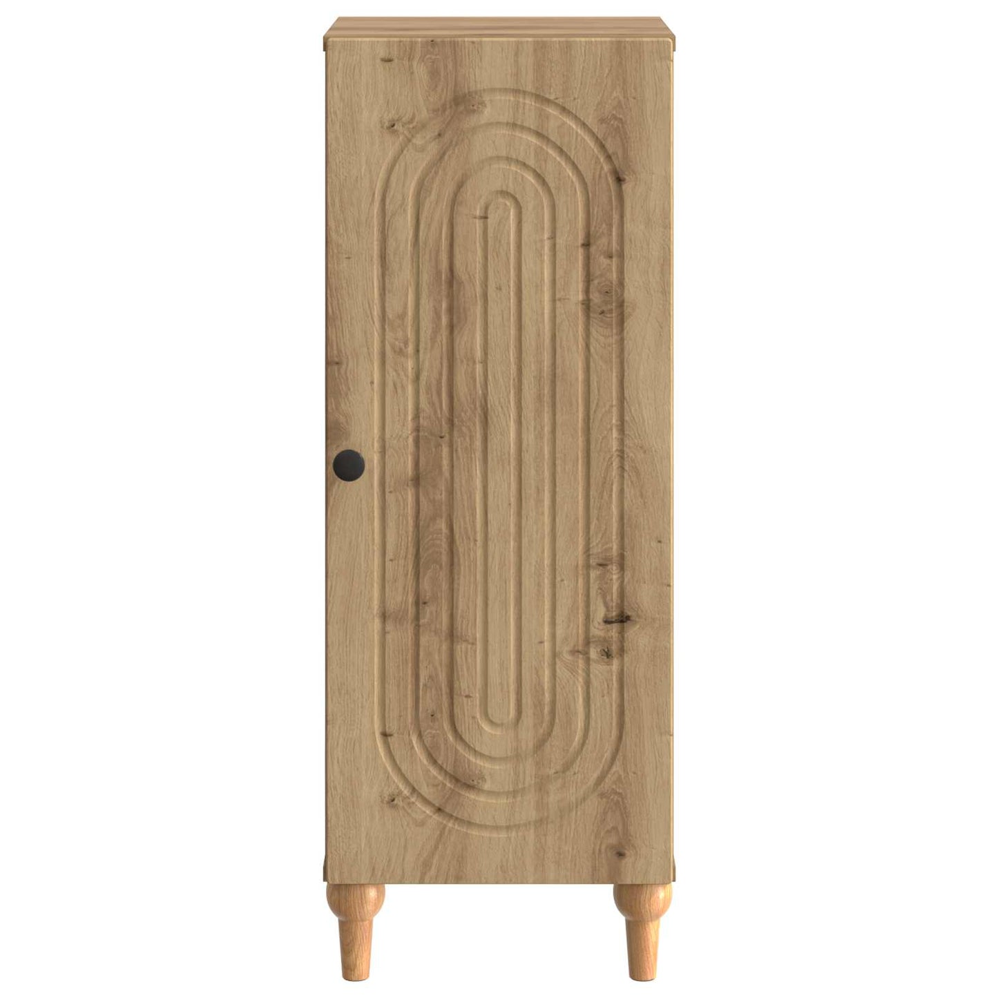 vidaXL Sideboard Artisan Oak 33 x 34.5 x 90 cm Engineered Wood 6