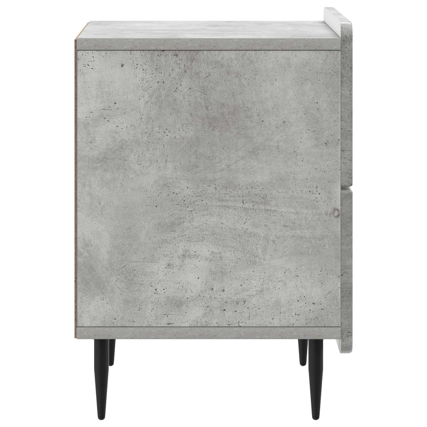 vidaXL Bedside Cabinet Concrete Grey 43 x 34.5 x 49.5 cm 6