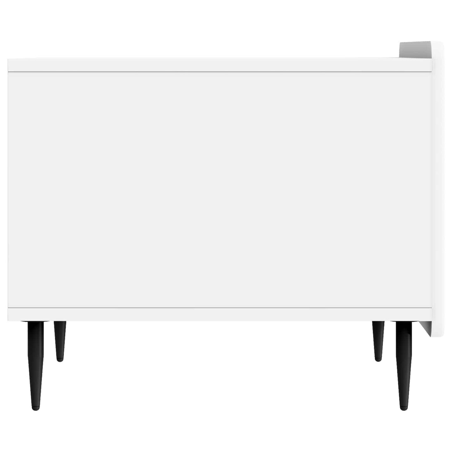 vidaXL Coffee Table with Drawer White 49 x 50 x 42 cm Engineered Wood 6
