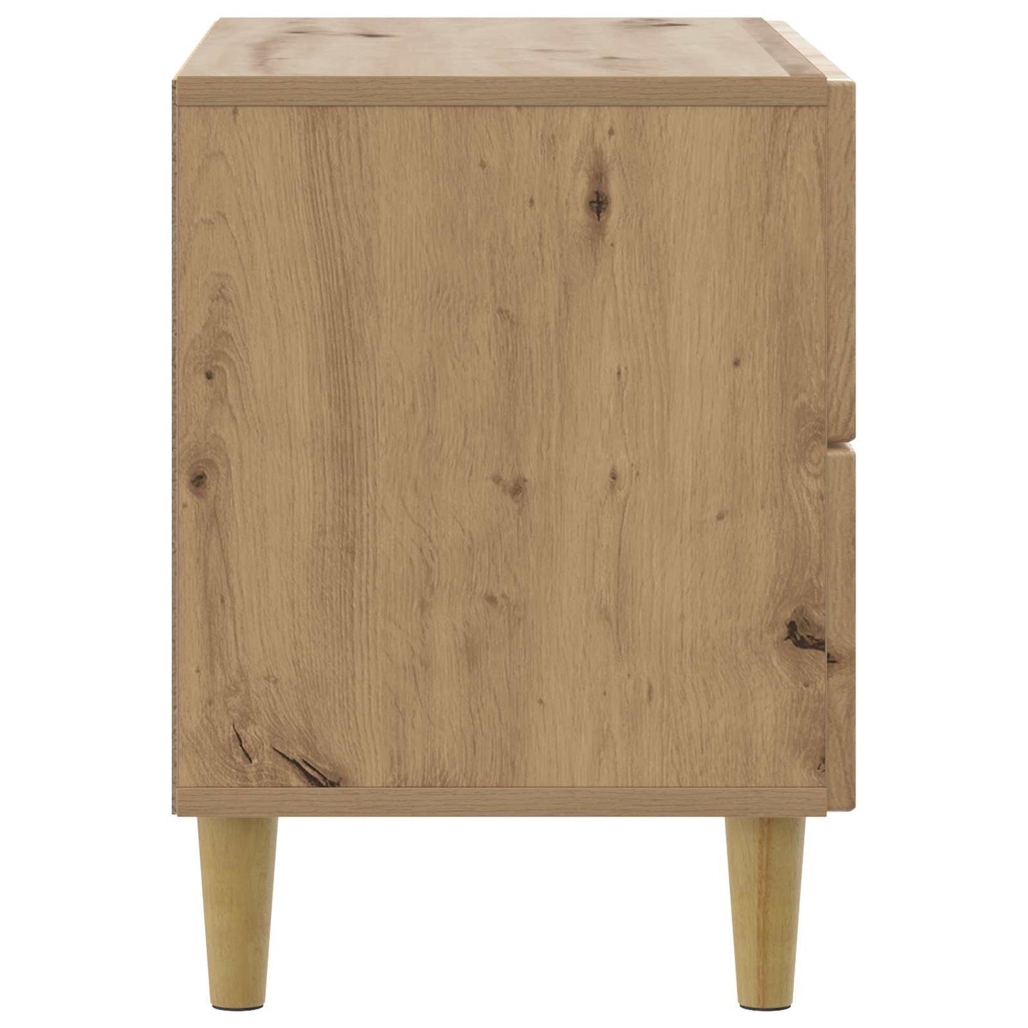 vidaXL Bedside Cabinet Artisan Oak 62 x 34.5 x 48 cm Engineered Wood 6