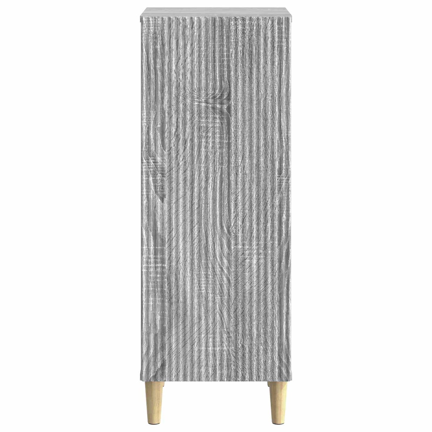 vidaXL Sideboard Grey Sonoma 33 x 34.5 x 90 cm Engineered Wood 6