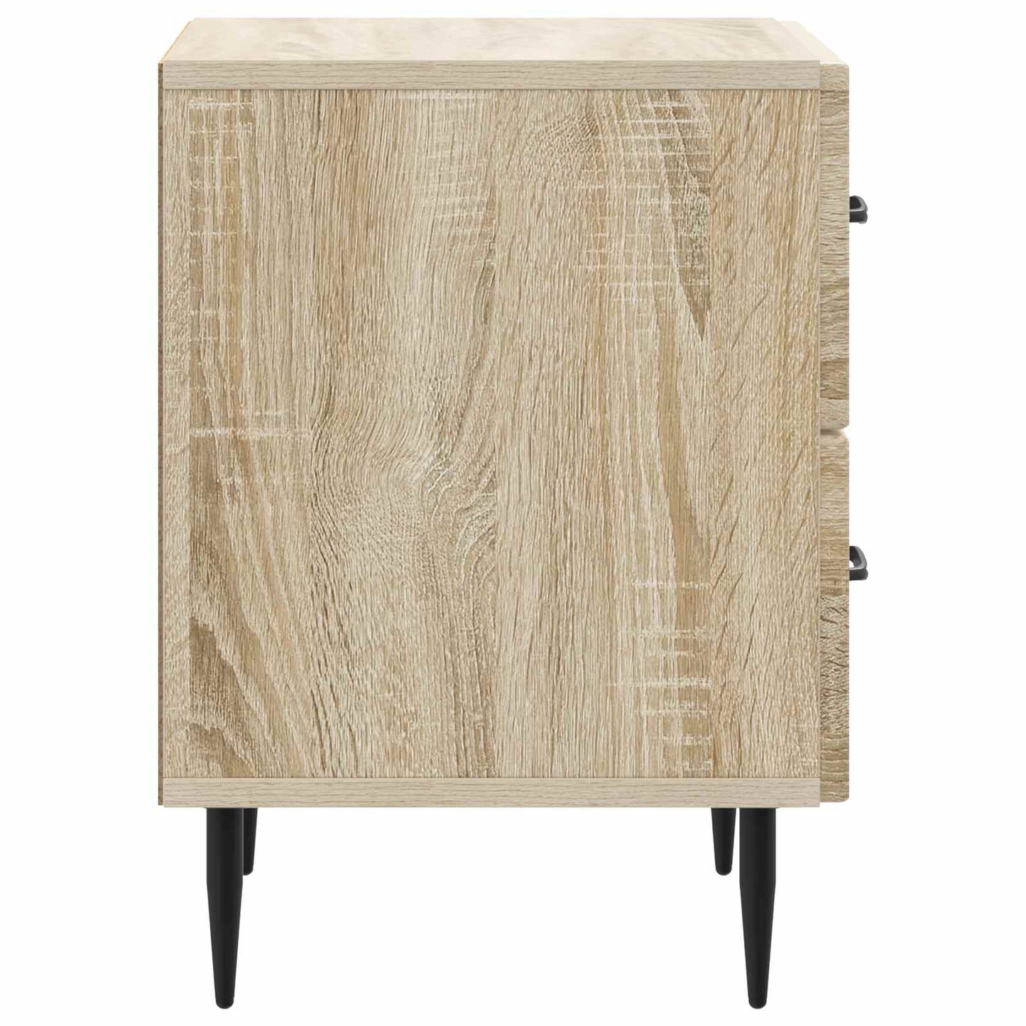 vidaXL Bedside Cabinet Sonoma Oak 43 x 34.5 x 47.5 cm Engineered Wood 6