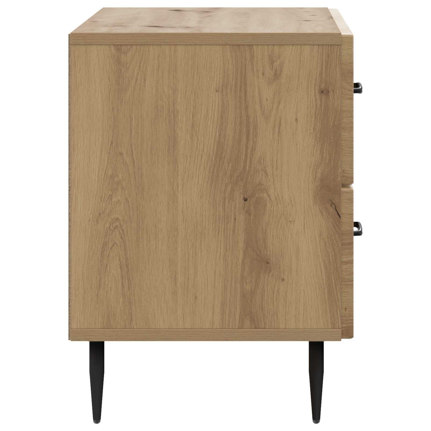 vidaXL Bedside Cabinet Artisan Oak 62 x 34.5 x 47.5 cm Engineered Wood 6
