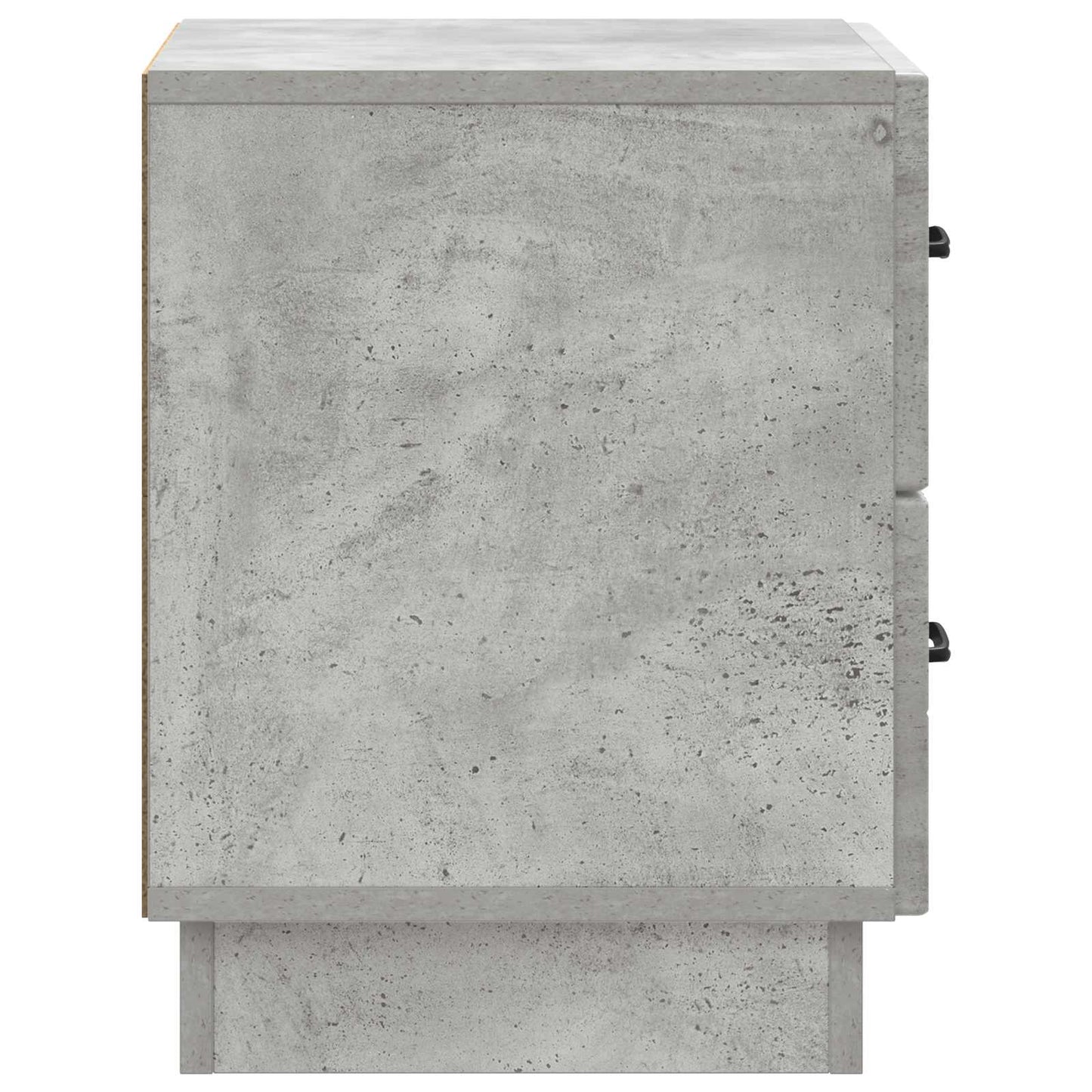 vidaXL Bedside Cabinet with Drawer Concrete Grey 43 x 34.5 x 44.5 cm 6