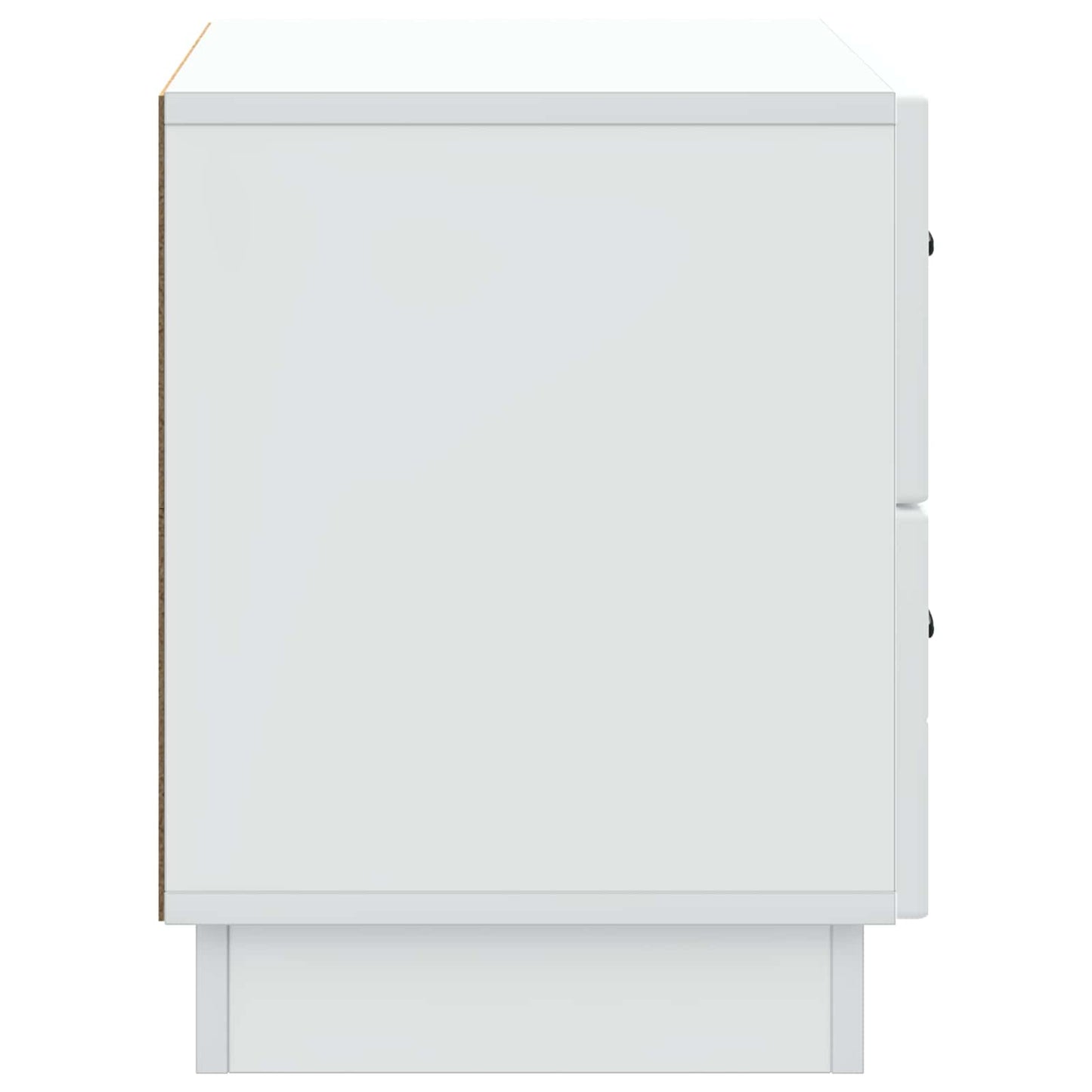 vidaXL Bedside Cabinet White 62 x 34.5 x 44.5 cm Engineered Wood 6