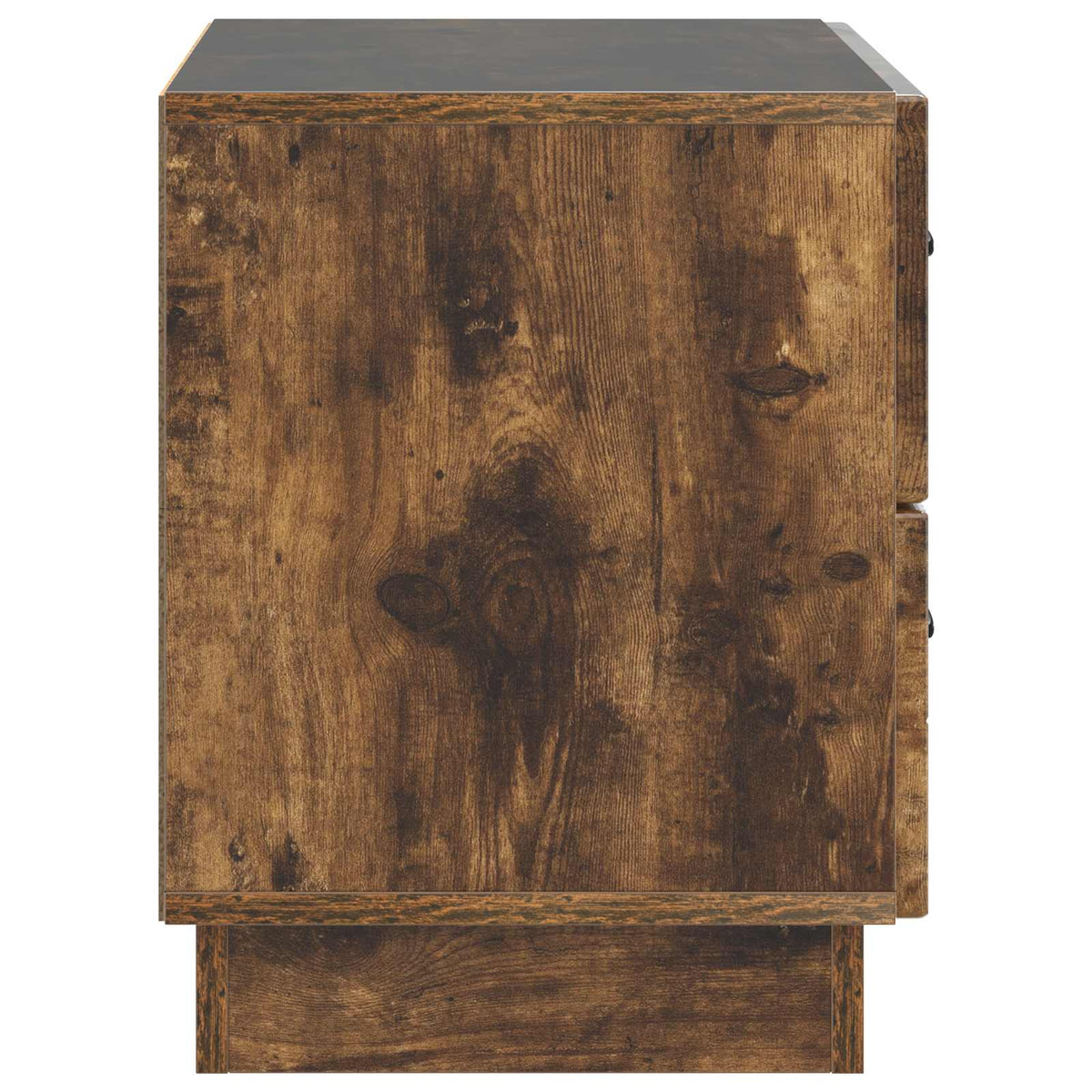 vidaXL Bedside Cabinet Smoked Oak 62 x 34.5 x 44.5 cm Engineered Wood 6