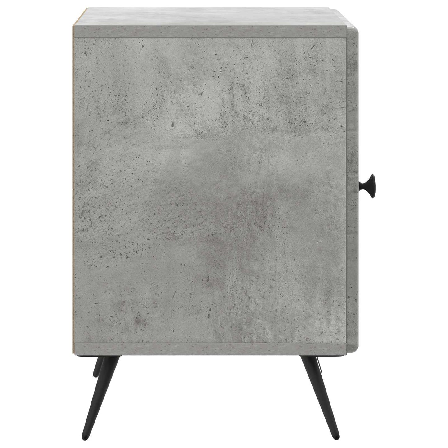 vidaXL Bedside Cabinet Concrete Grey 43 x 34.5 x 50 cm Engineered Wood 6
