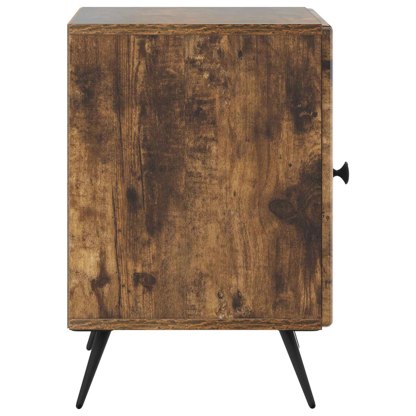 vidaXL Bedside Cabinet Smoked Oak 43 x 34.5 x 50 cm Engineered Wood 6