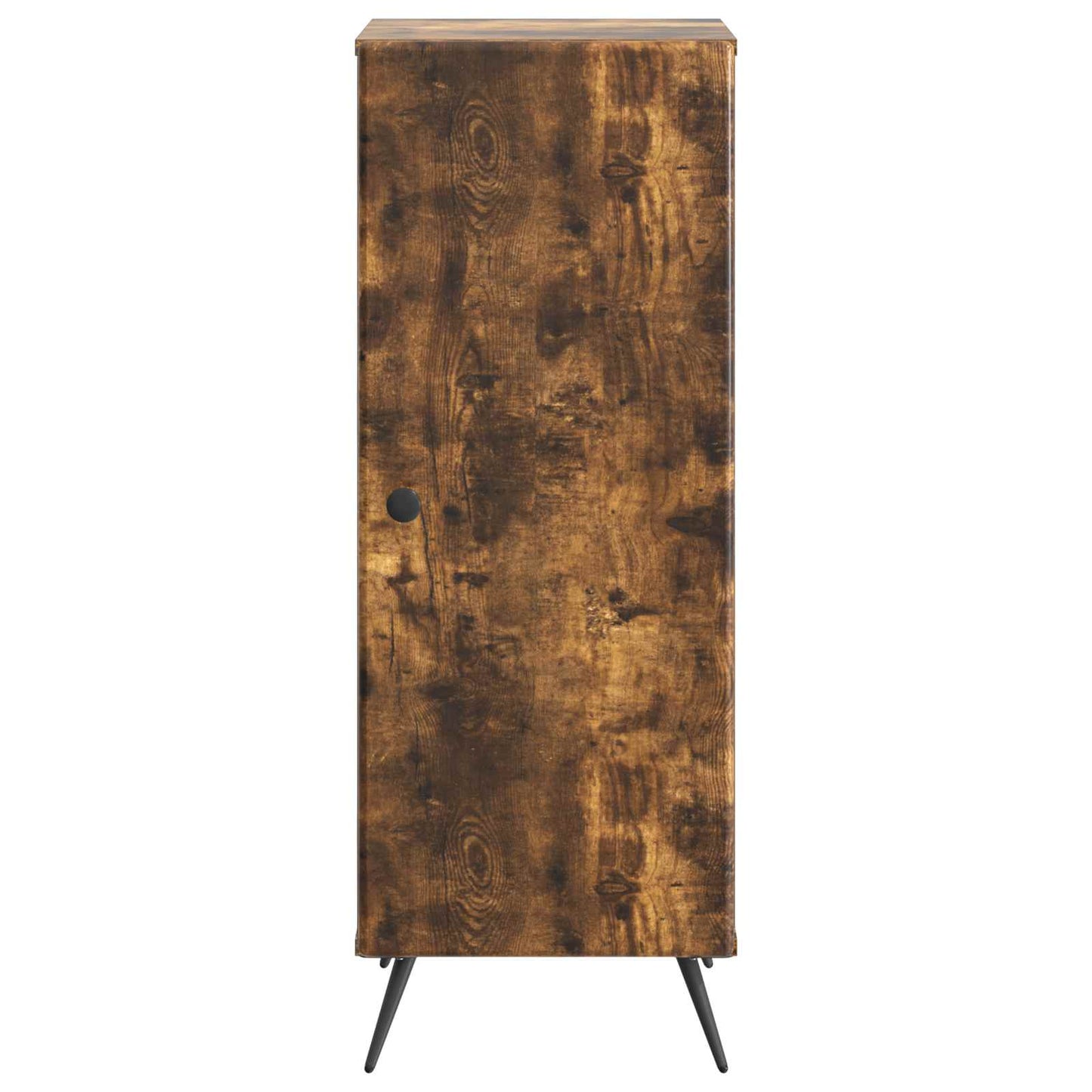 vidaXL Sideboard Smoked Oak 33 x 34.5 x 90 cm Engineered Wood 6