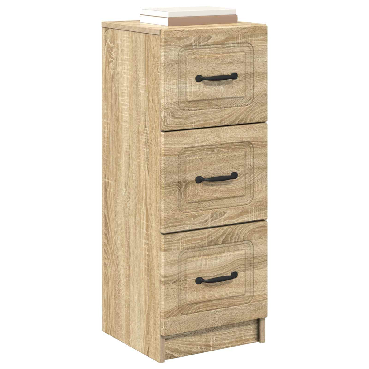 Drawer Cabinet 33 x 34.5 x 87 cm Engineered Wood Sonoma oak