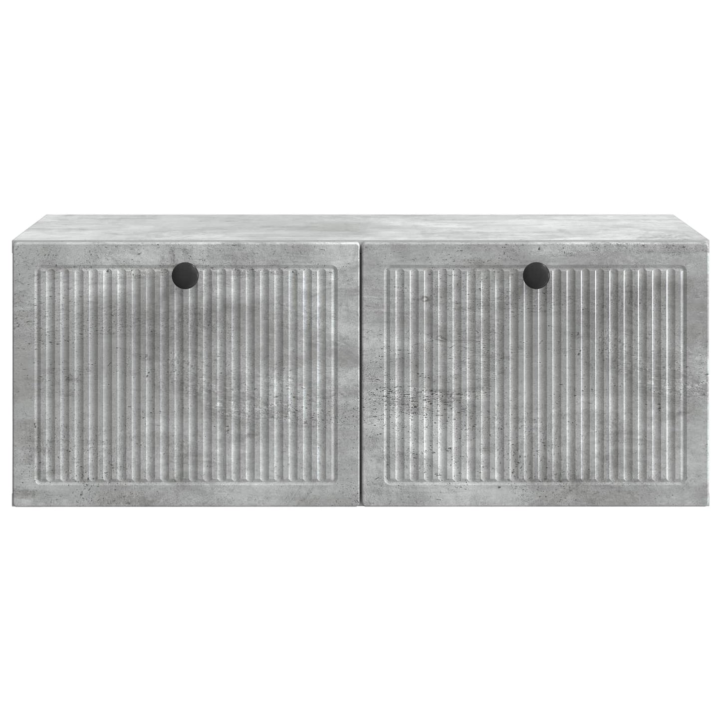 vidaXL Wall-Mounted TV Cabinet Concrete Grey 78.5 x 41 x 30 cm 6
