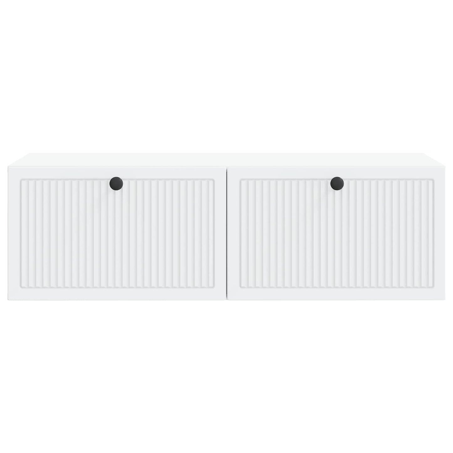 vidaXL Wall-Mounted TV Cabinet White 98 x 41 x 30 cm Engineered Wood 6