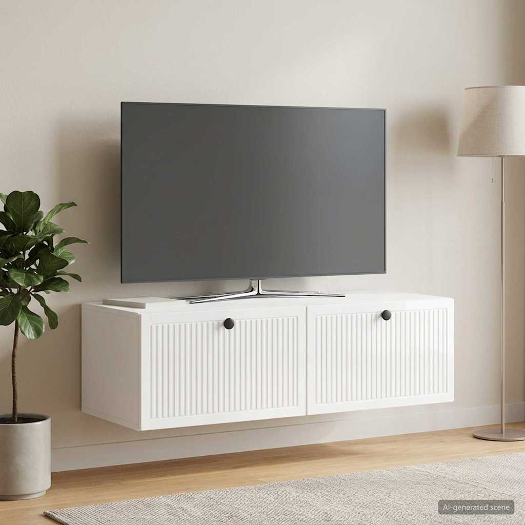 vidaXL Wall-Mounted TV Cabinet 98 x 41 x 30 cm Depth 41 cm Width 98 cm