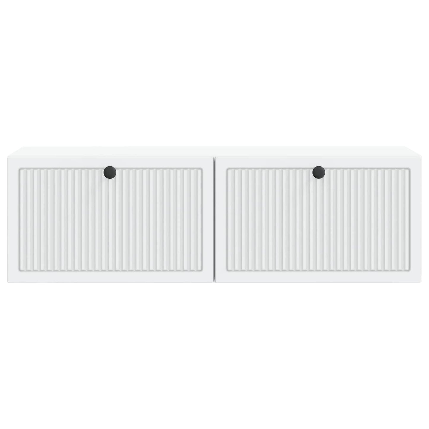 vidaXL Wall-Mounted TV Cabinet White 98 x 31 x 30 cm Engineered Wood 6
