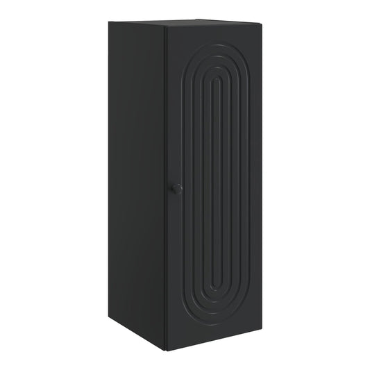 Wall-Mounted Cabinet Engineered Wood Depth 34.5 cm Black