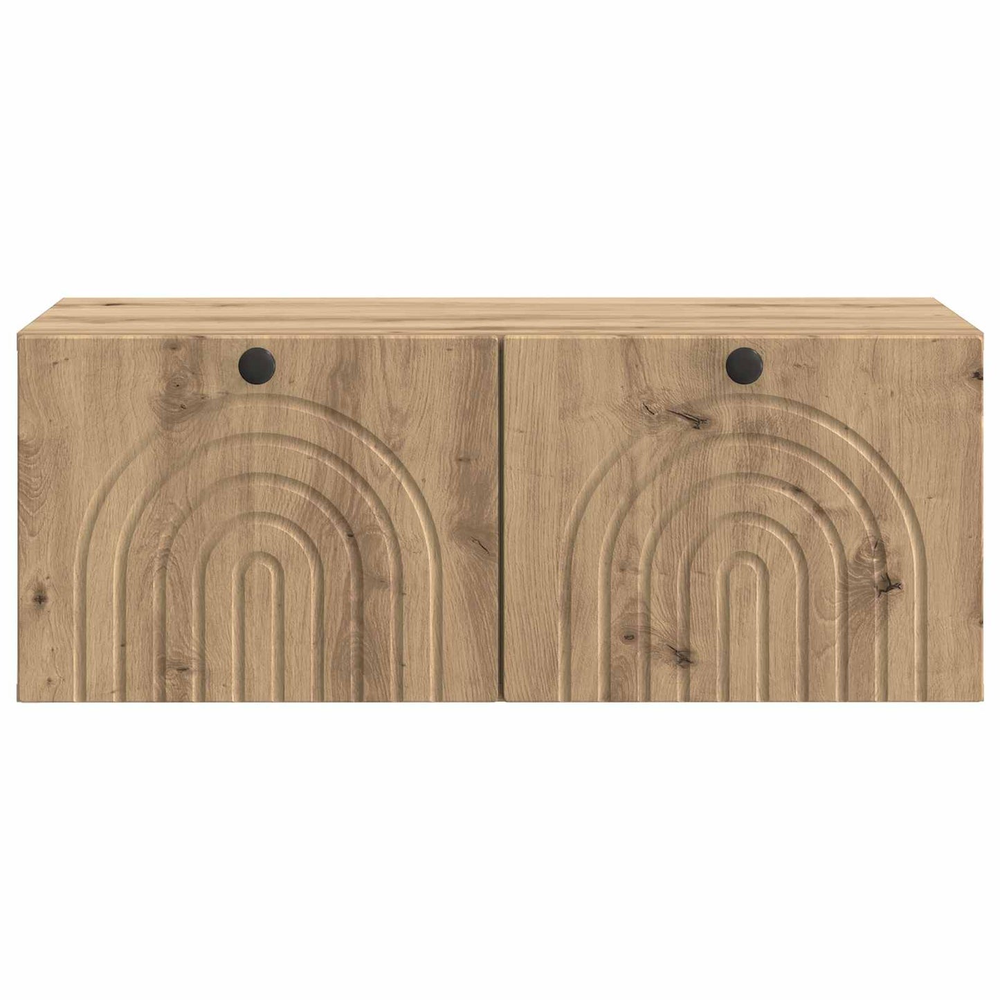 vidaXL Wall-Mounted TV Cabinet 78.5 x 41 x 30 cm Artisan Oak 6