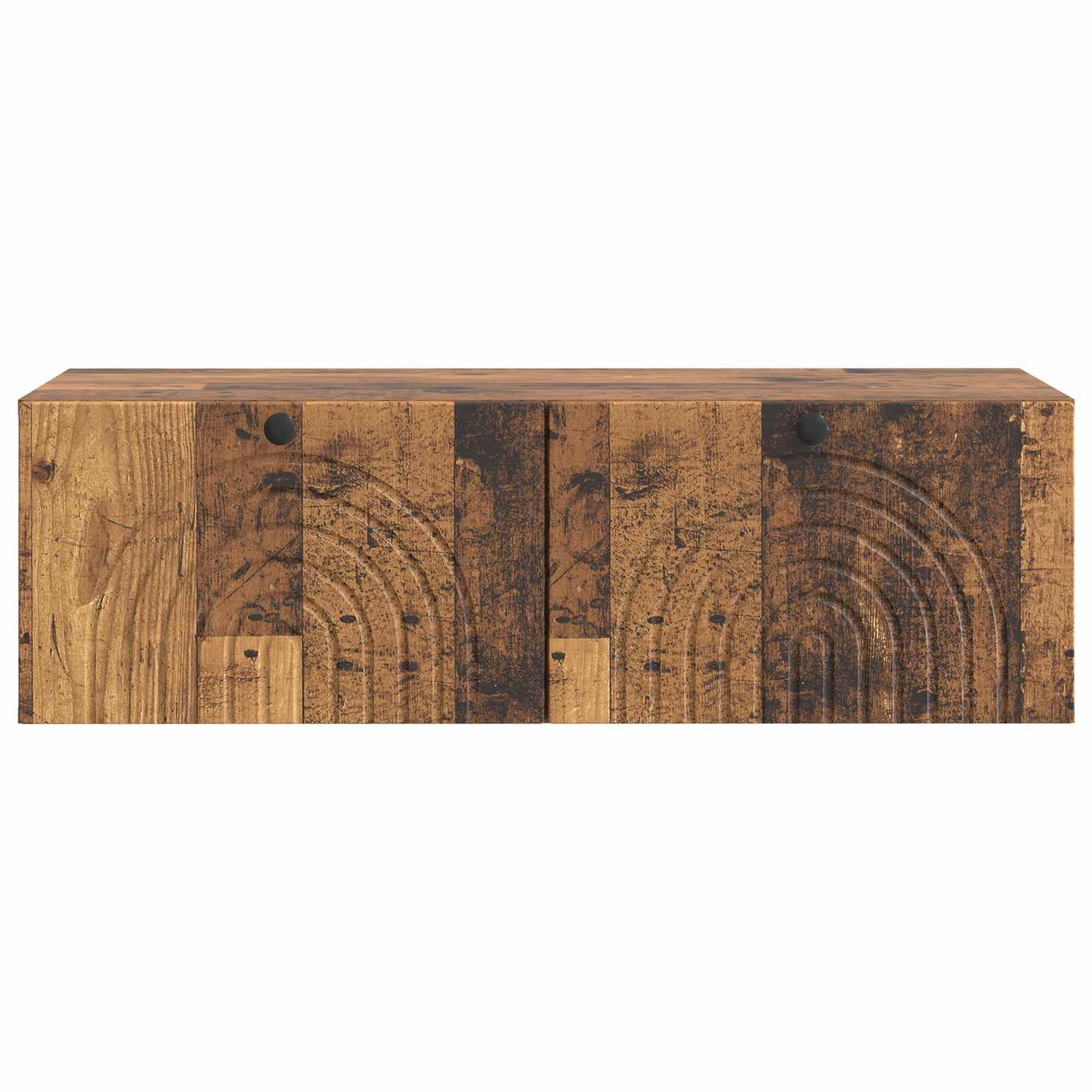 vidaXL Wall-Mounted TV Cabinet Wall-mounted Old Wood 99 x 41 x 30 cm 6