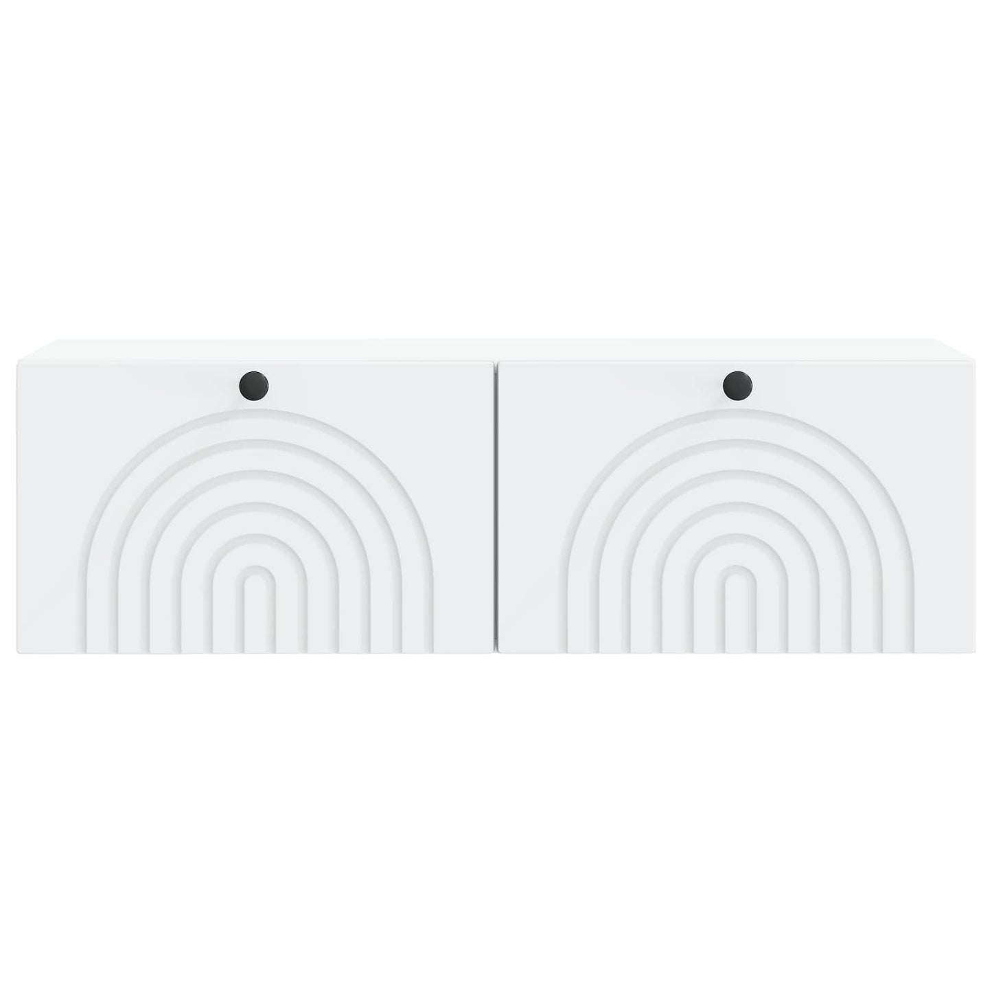 vidaXL Wall-Mounted TV Cabinet White 98 x 31 x 30 cm Engineered Wood 6