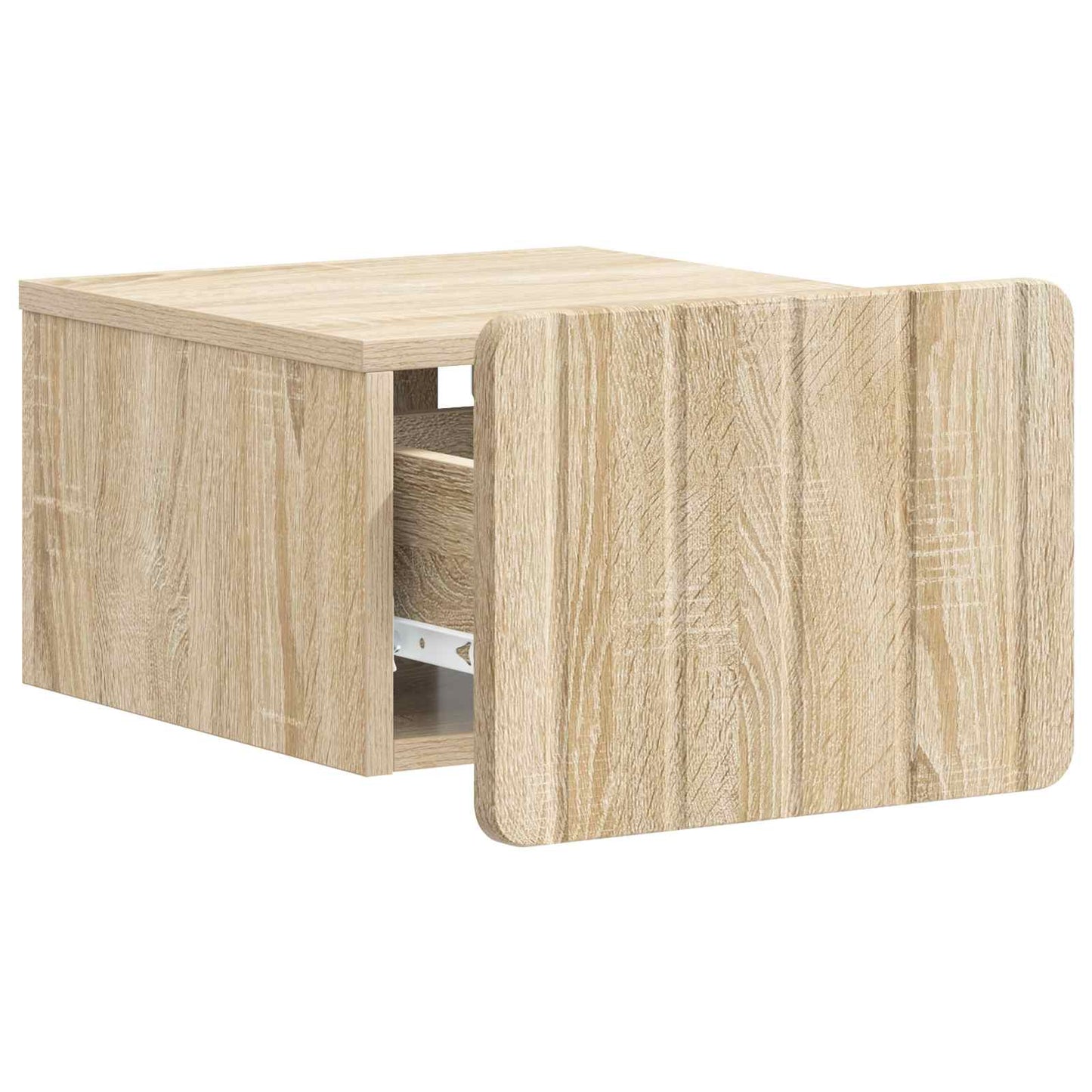 vidaXL Wall-Mounted Bedside Cabinet 2 pcs Sonoma Oak 33 x 34.5 x 24 cm 6