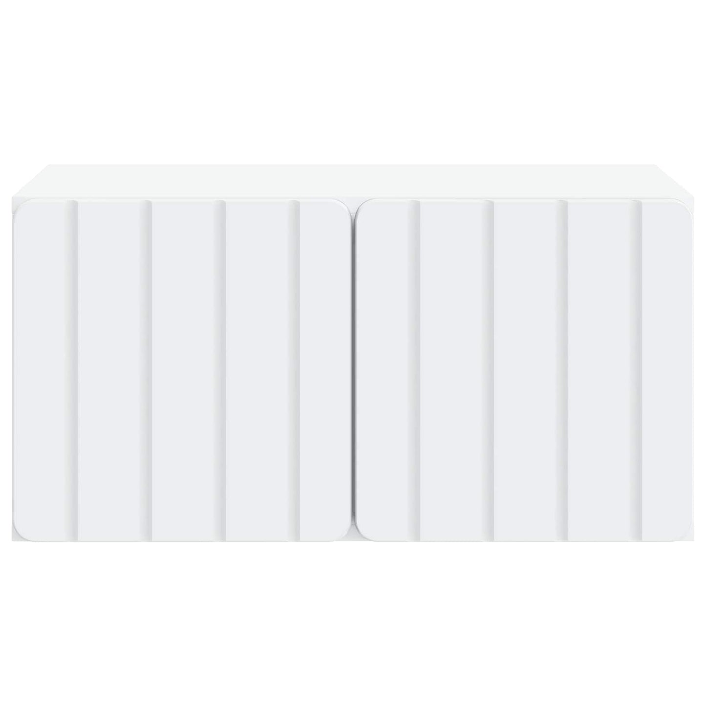 vidaXL Wall-Mounted TV Cabinet 59.5 x 41 x 30 cm White Engineered Wood 6