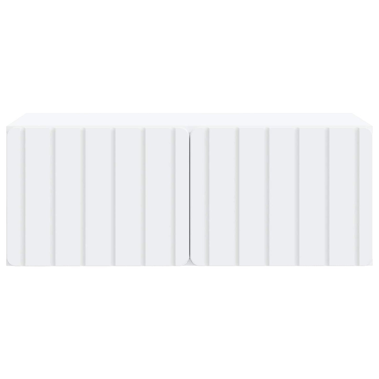 vidaXL Wall-Mounted TV Cabinet 78.5 x 41 x 30 cm White Engineered Wood 6