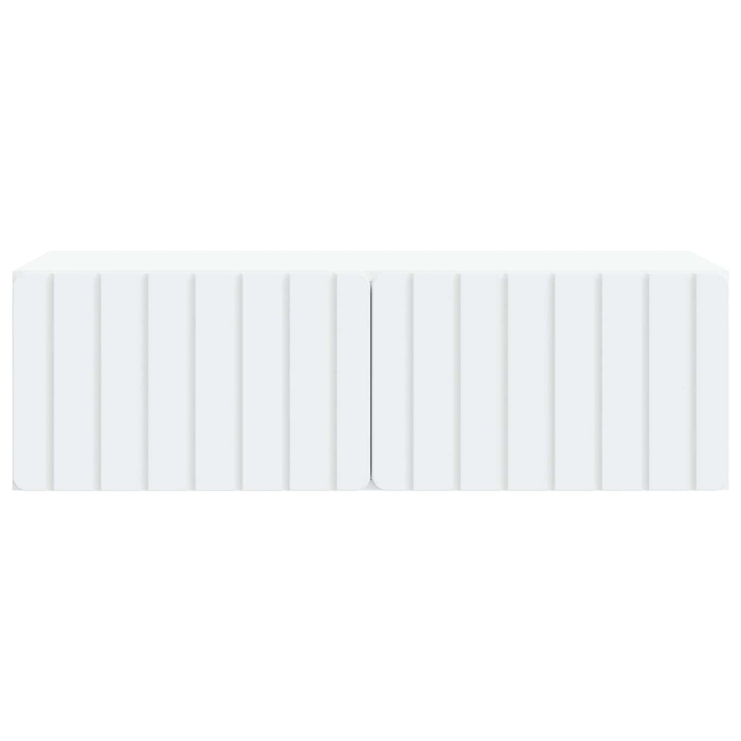 vidaXL Wall-Mounted TV Cabinet 98 x 41 x 30 cm White Engineered Wood 6