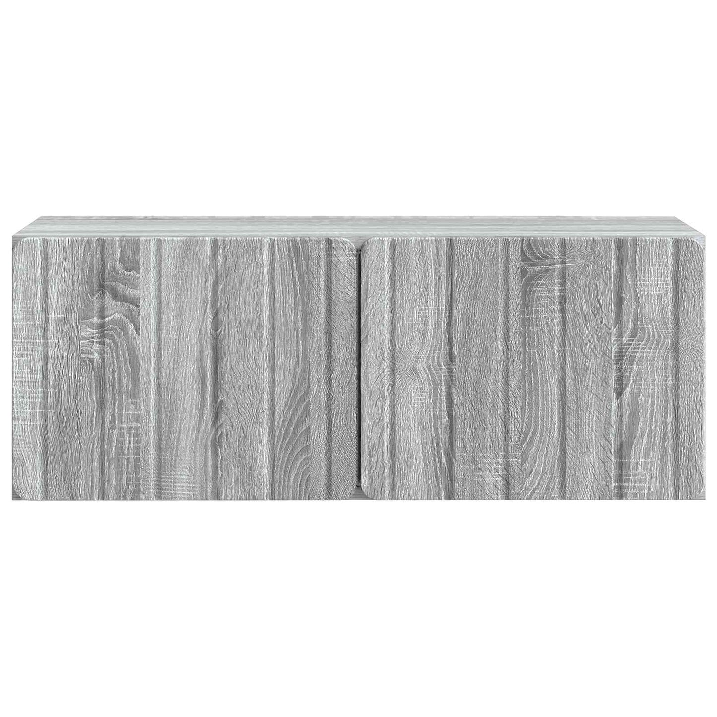 vidaXL Wall-Mounted TV Cabinet 78.5 x 31 x 30 cm Grey Sonoma 6