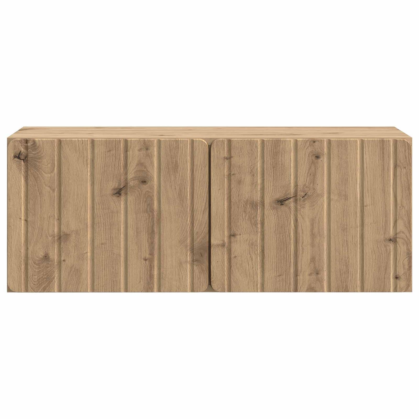 vidaXL Wall-Mounted TV Cabinet 78.5 x 31 x 30 cm Artisan Oak 6