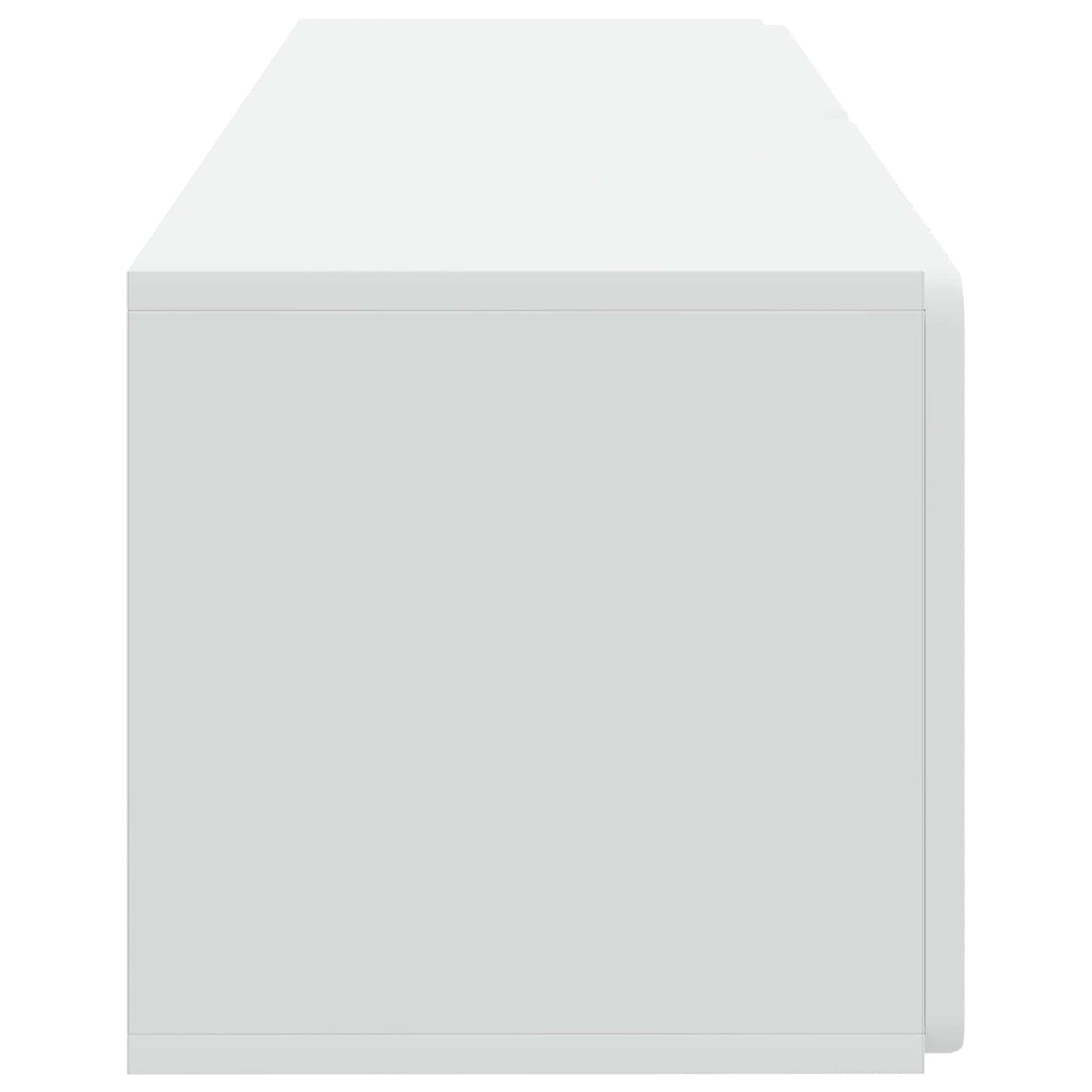 vidaXL Wall-Mounted TV Cabinet 98 x 31 x 30 cm White Engineered Wood 6