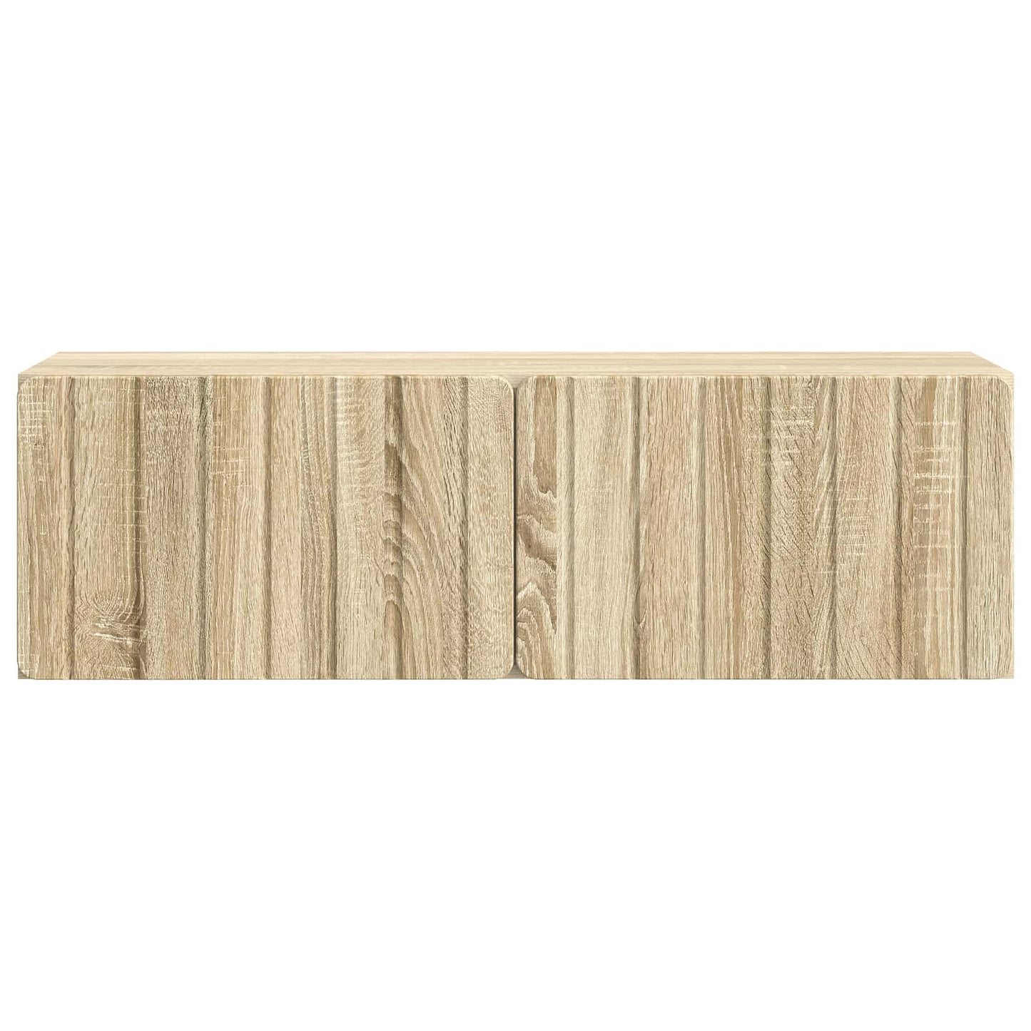vidaXL Wall-Mounted TV Cabinet 98 x 31 x 30 cm Sonoma Oak 6