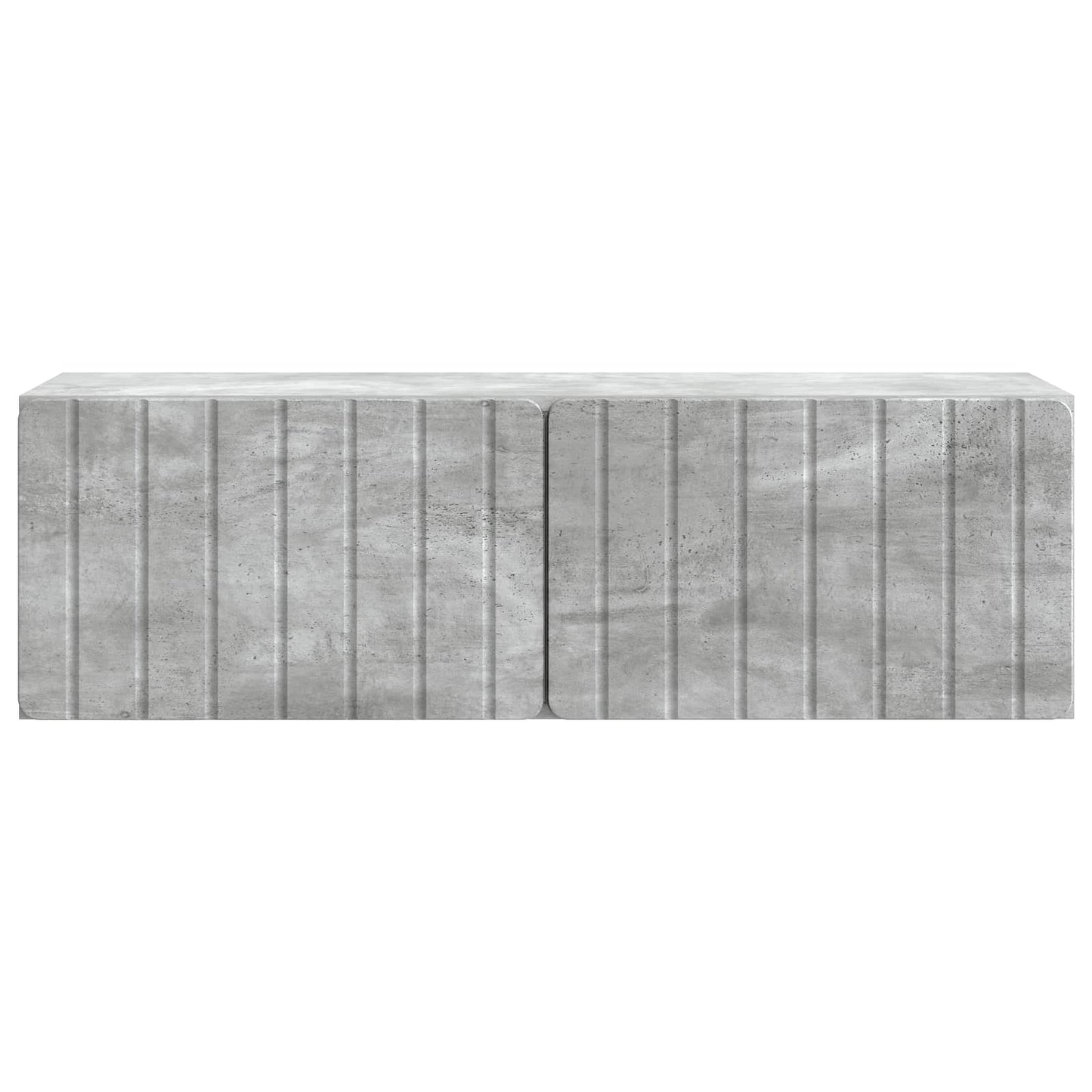 vidaXL Wall-Mounted TV Cabinet 98 x 31 x 30 cm Concrete Grey 6