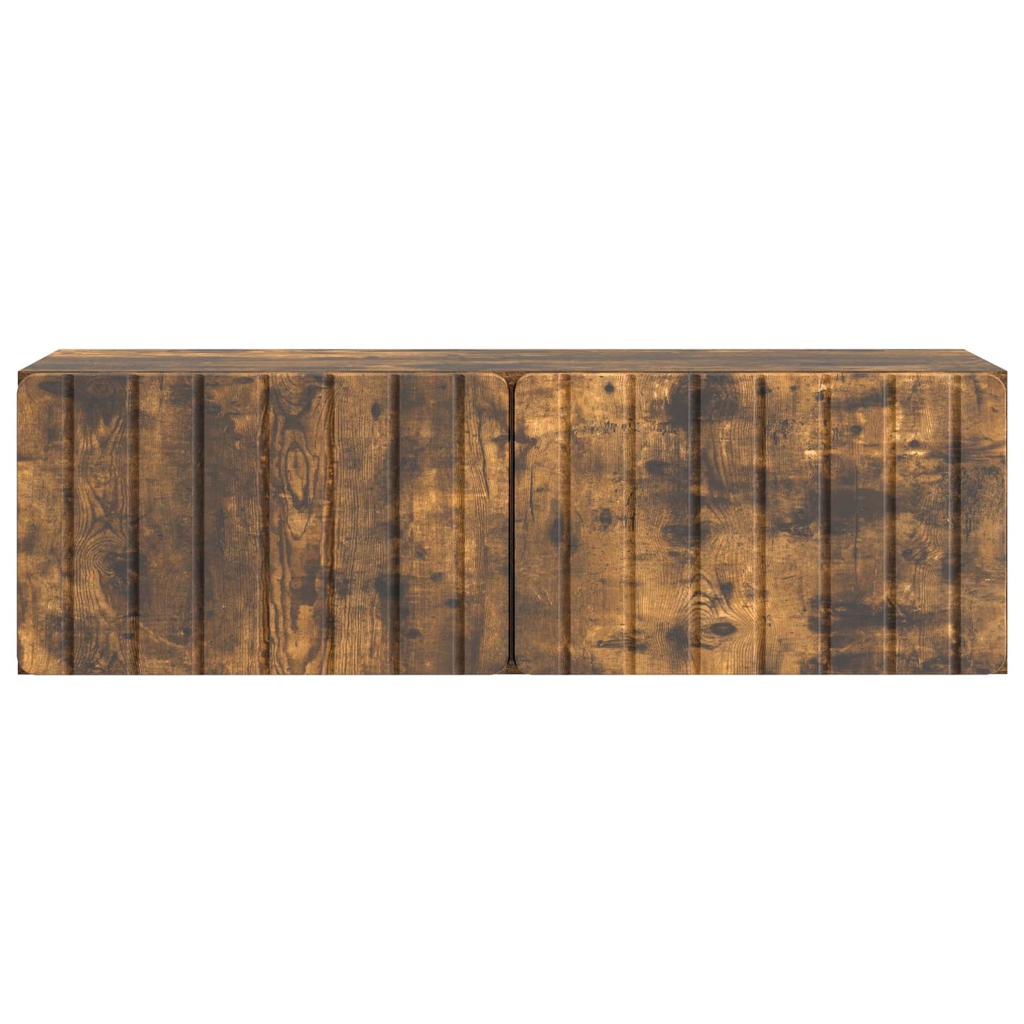 vidaXL Wall-Mounted TV Cabinet 98 x 31 x 30 cm Smoked Oak 6