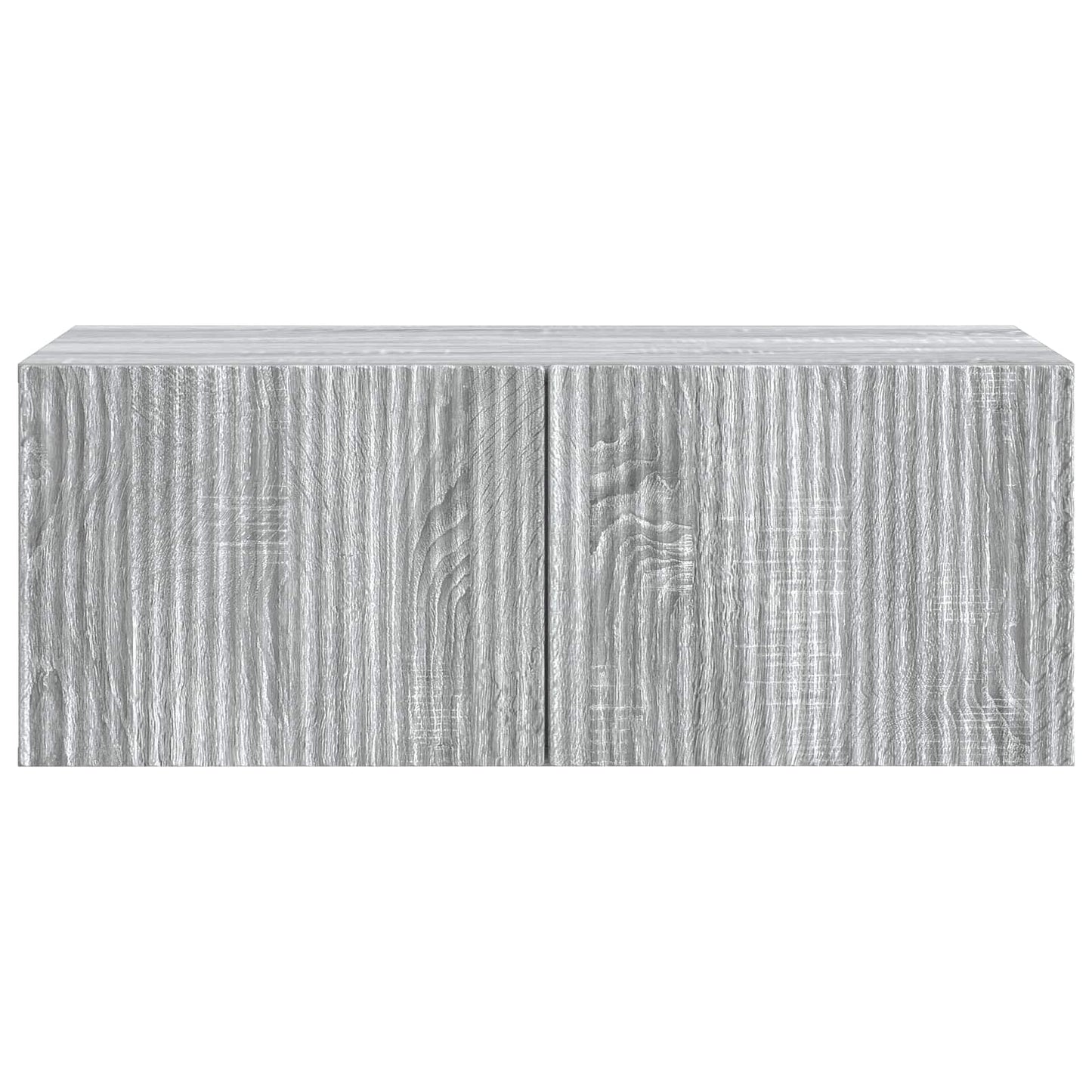 vidaXL Wall-Mounted TV Cabinet 78.5 x 41 x 30 cm Grey Sonoma 6