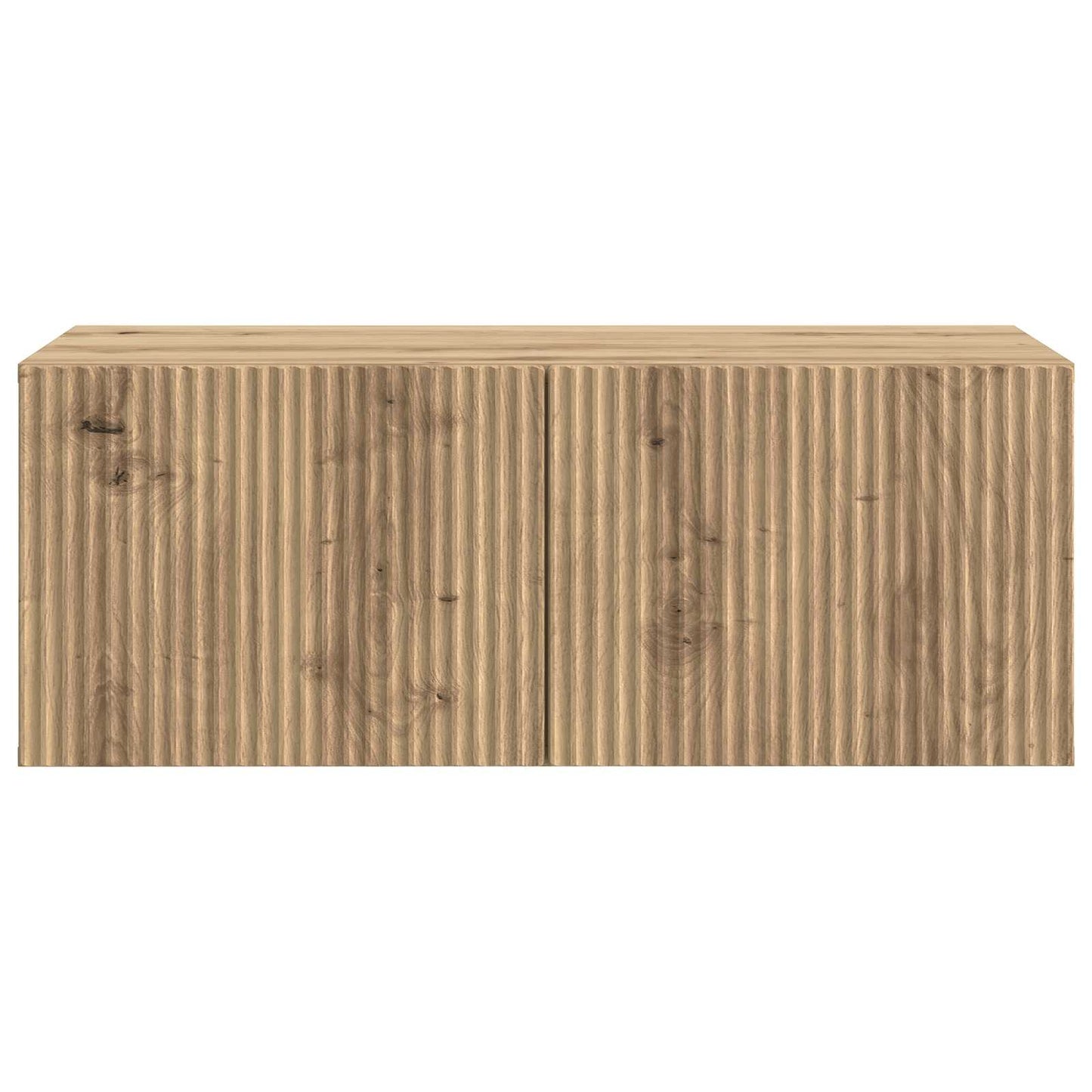 vidaXL Wall-Mounted TV Cabinet 78.5 x 41 x 30 cm Artisan Oak 6
