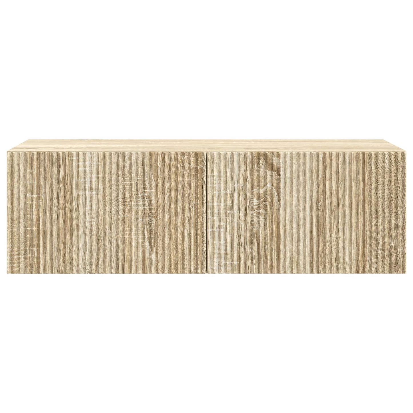 vidaXL Wall-Mounted TV Cabinet 98 x 41 x 30 cm Sonoma Oak 6