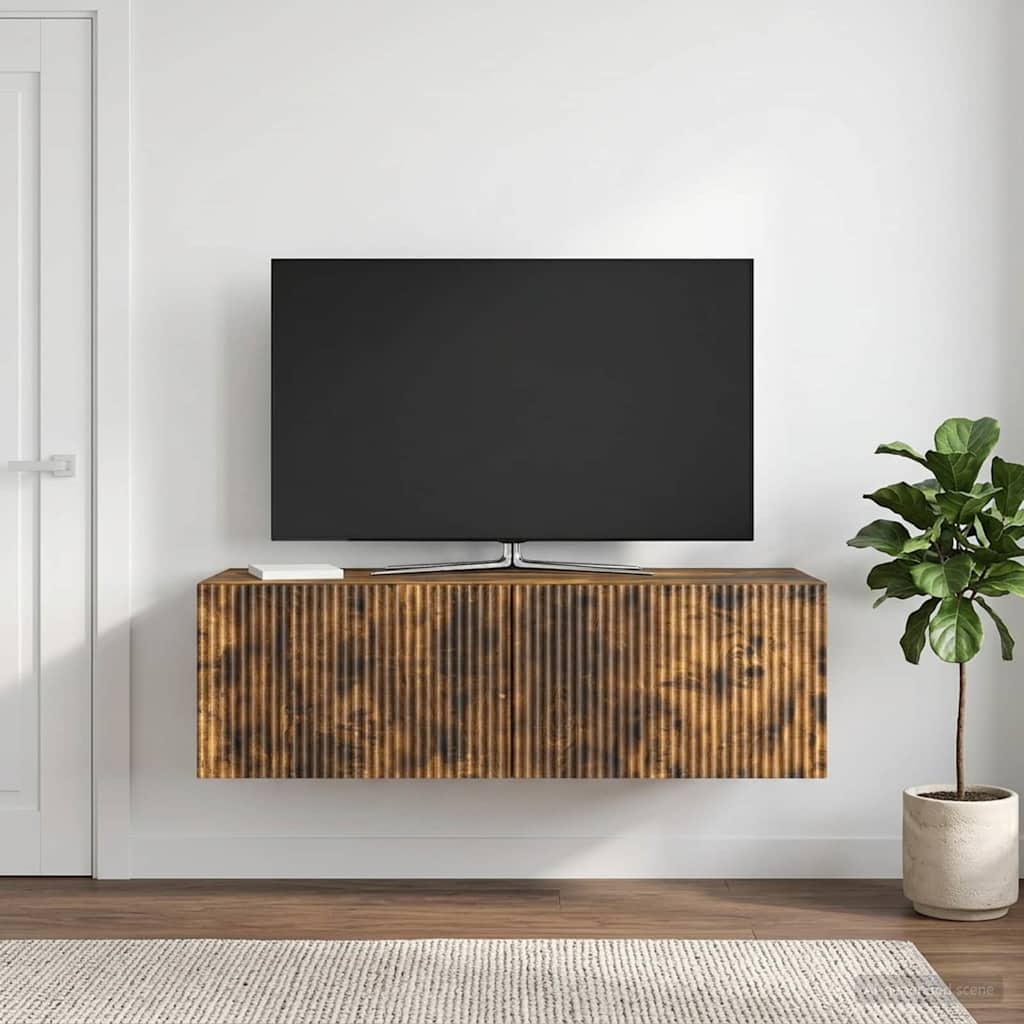 vidaXL Wall-Mounted TV Cabinet 98 x 41 x 30 cm Depth 41 cm Width 98 cm