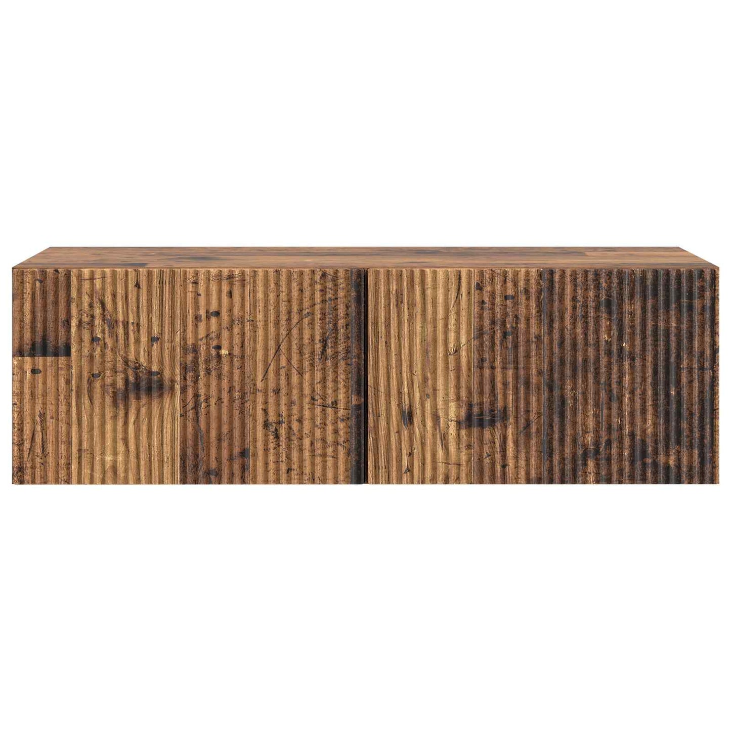 vidaXL Wall-Mounted TV Cabinet 98 x 41 x 30 cm Old Wood 6