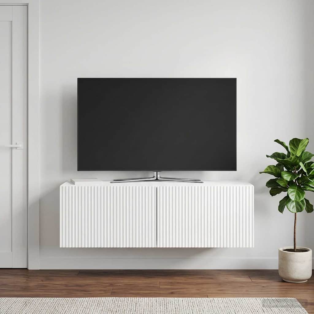 vidaXL Wall-Mounted TV Cabinet 98 x 31 x 30 cm Depth 31 cm Width 98 cm