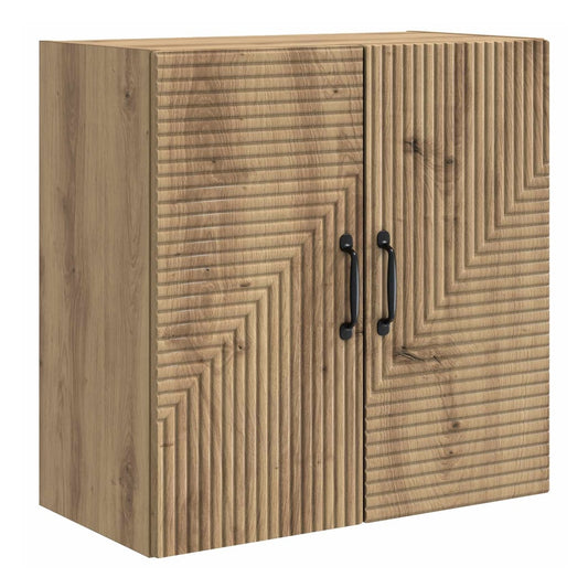 Wall-Mounted Cabinet 59 x 31 x 60 cm Engineered Wood Depth 31 cm Artisan oak