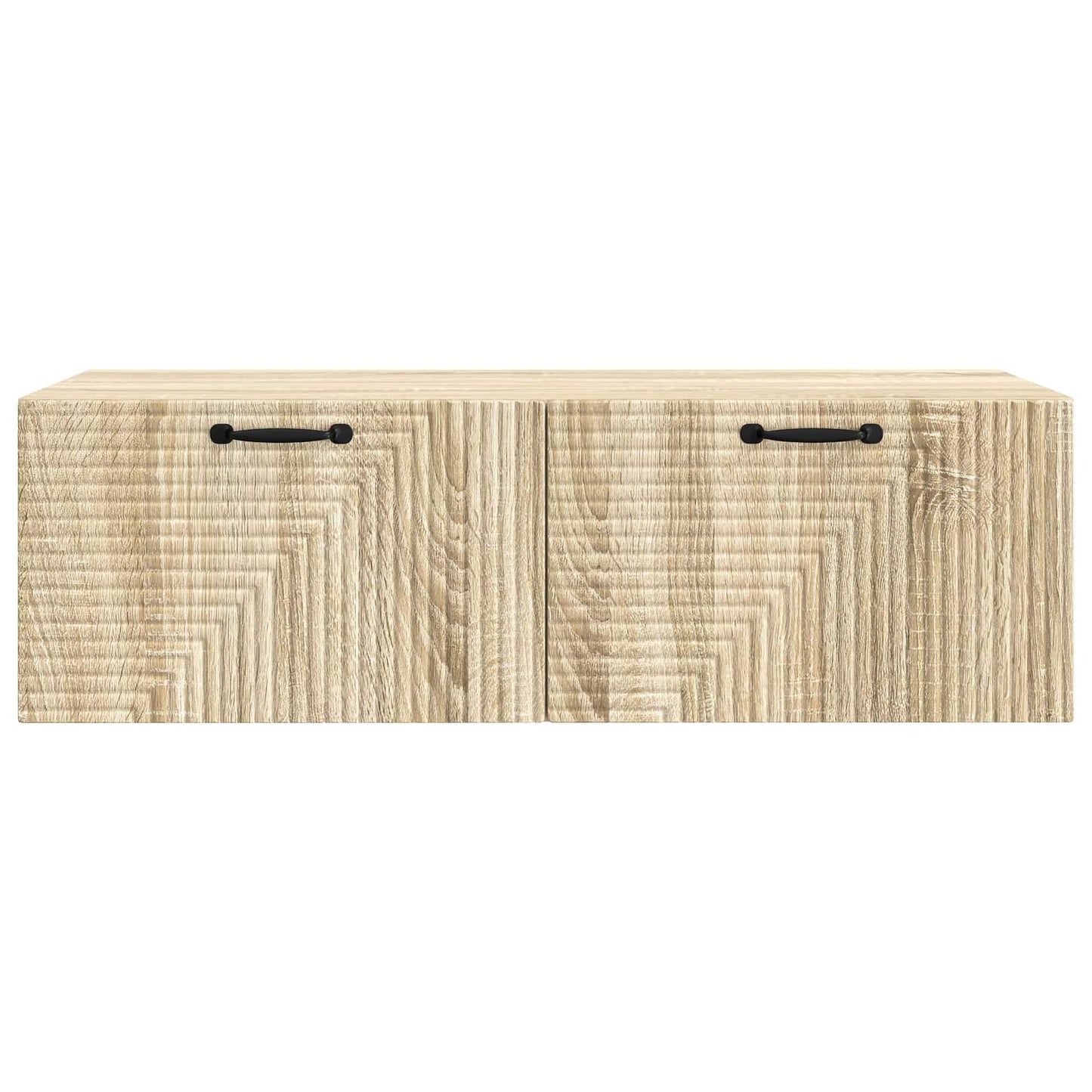 vidaXL Wall-Mounted TV Cabinet Wall-mounted Sonoma Oak 98 x 41 x 30 cm 6