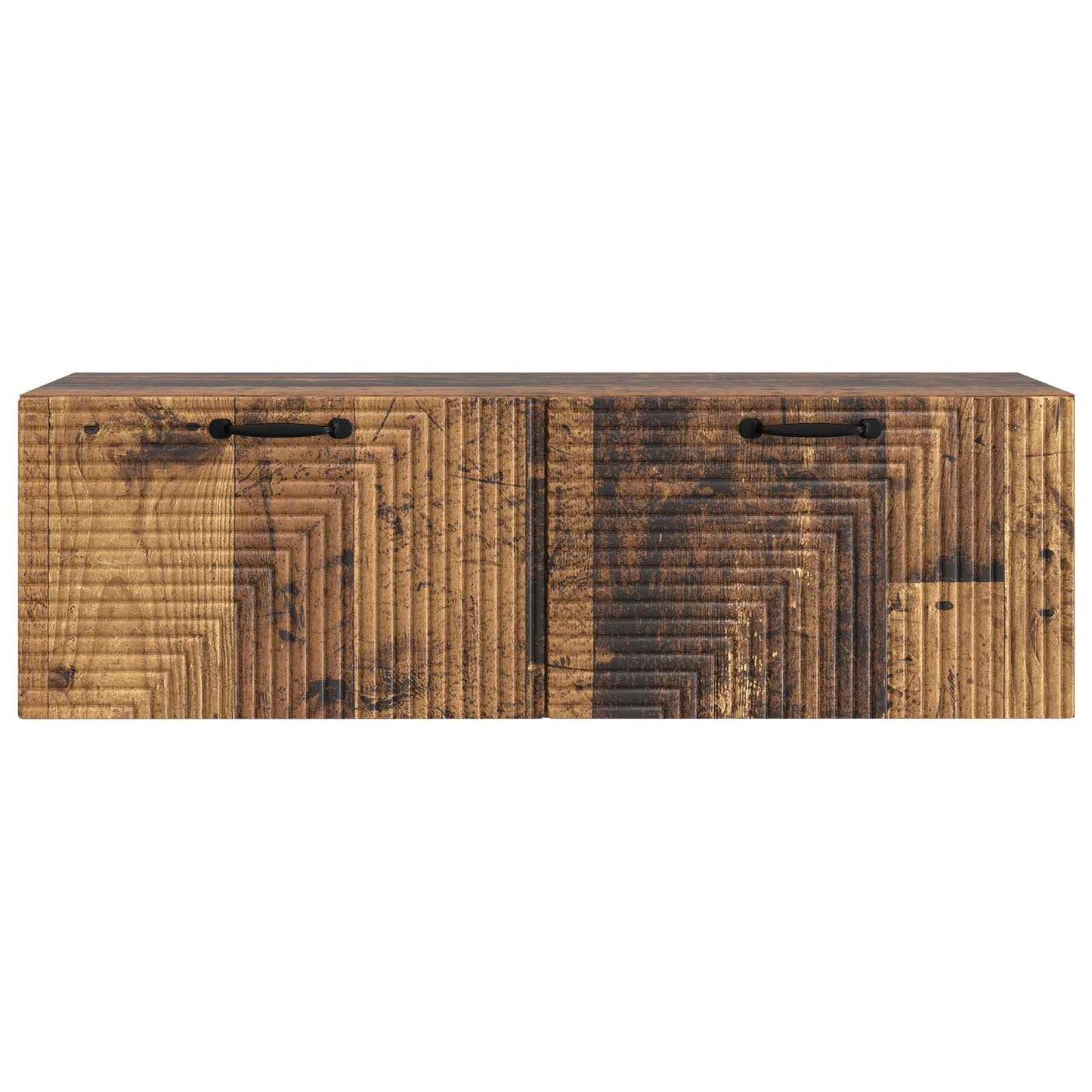 vidaXL Wall-Mounted TV Cabinet Wall-mounted Old Wood 98 x 31 x 30 cm 6