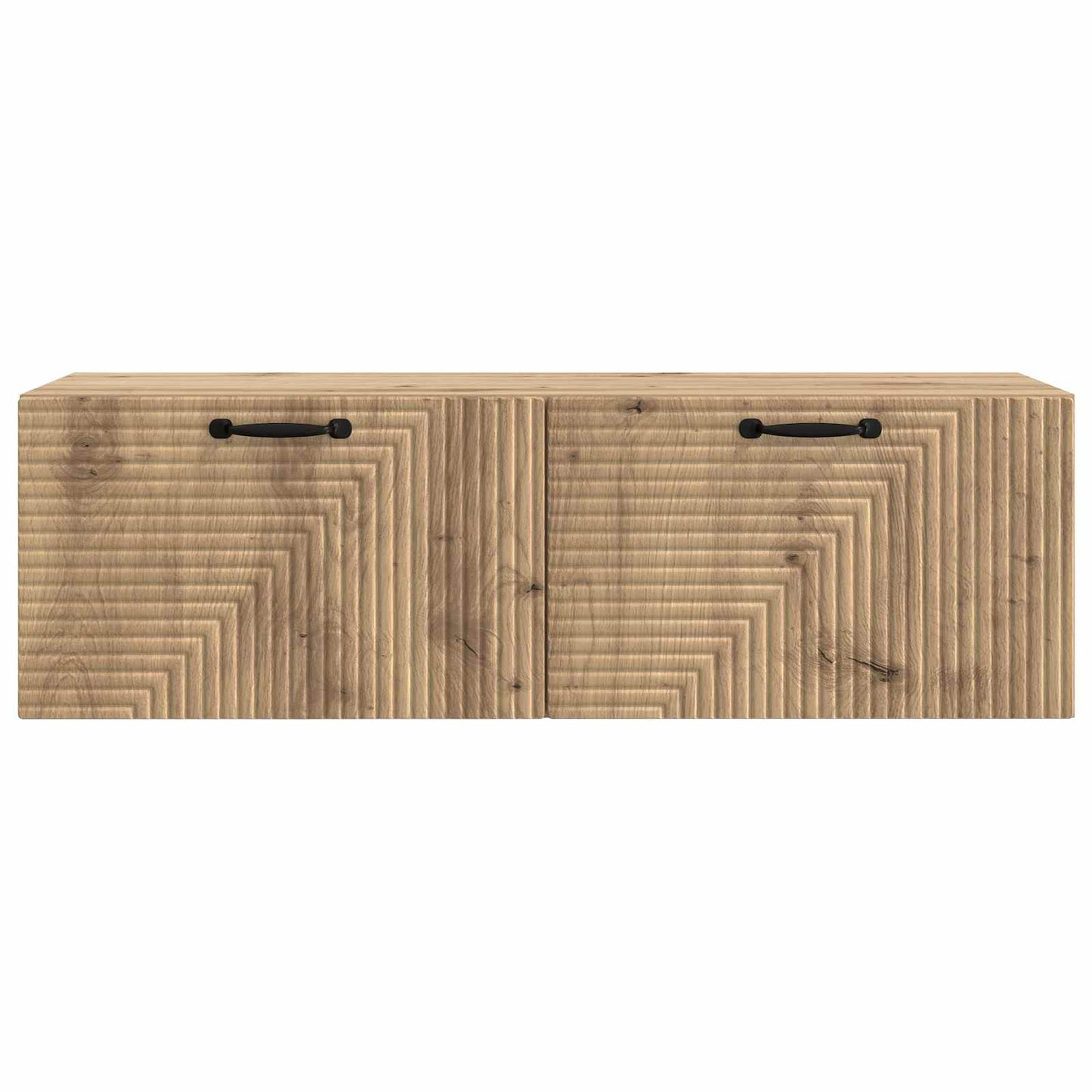 vidaXL Wall-Mounted TV Cabinet 98 x 31 x 30 cm Artisan Oak 6