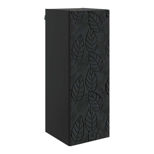 Wall-Mounted Cabinet Engineered Wood Depth 34.5 cm Black